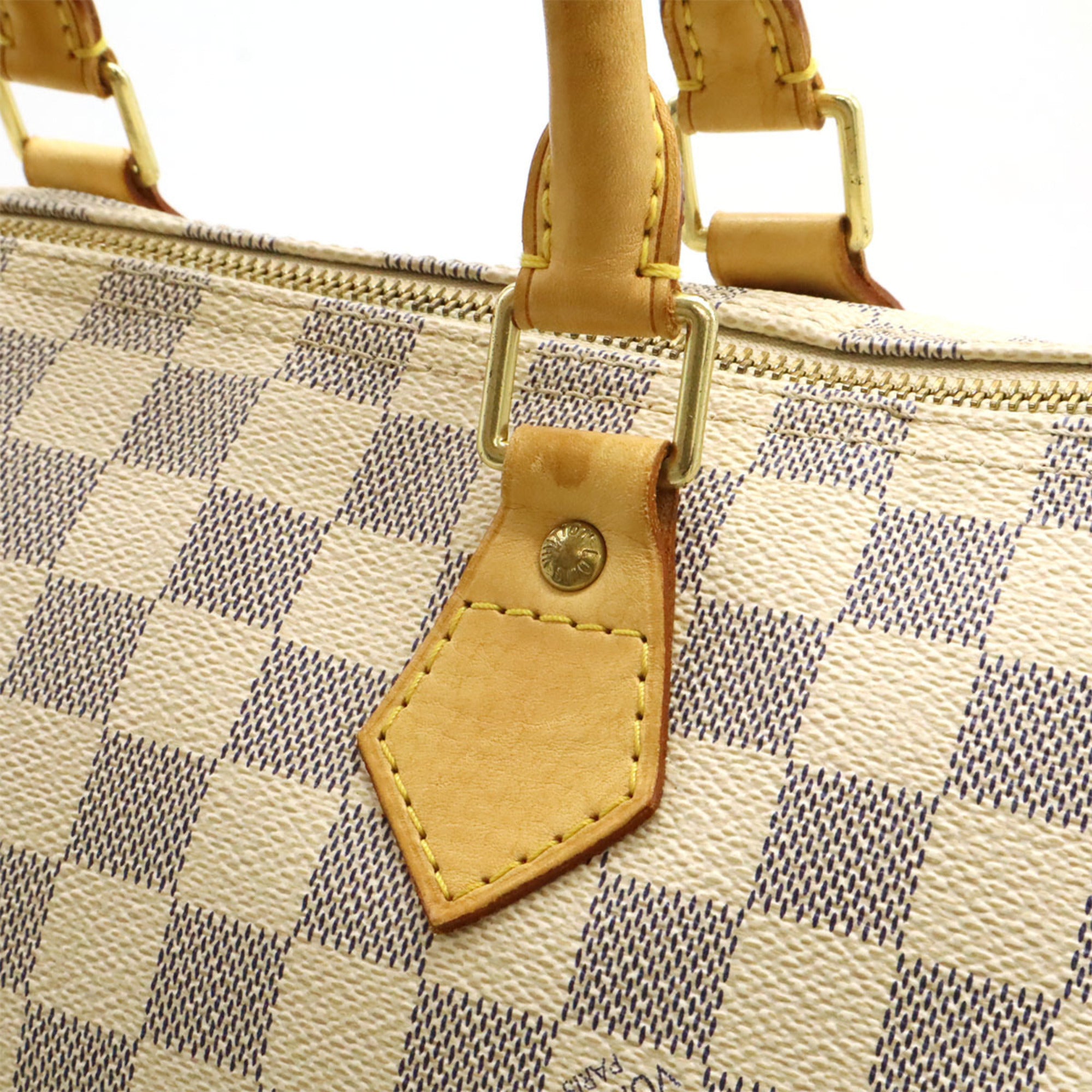 Louis Vuitton Damier Azur Ivory Damier Azur Handbag (Pre-Owned)