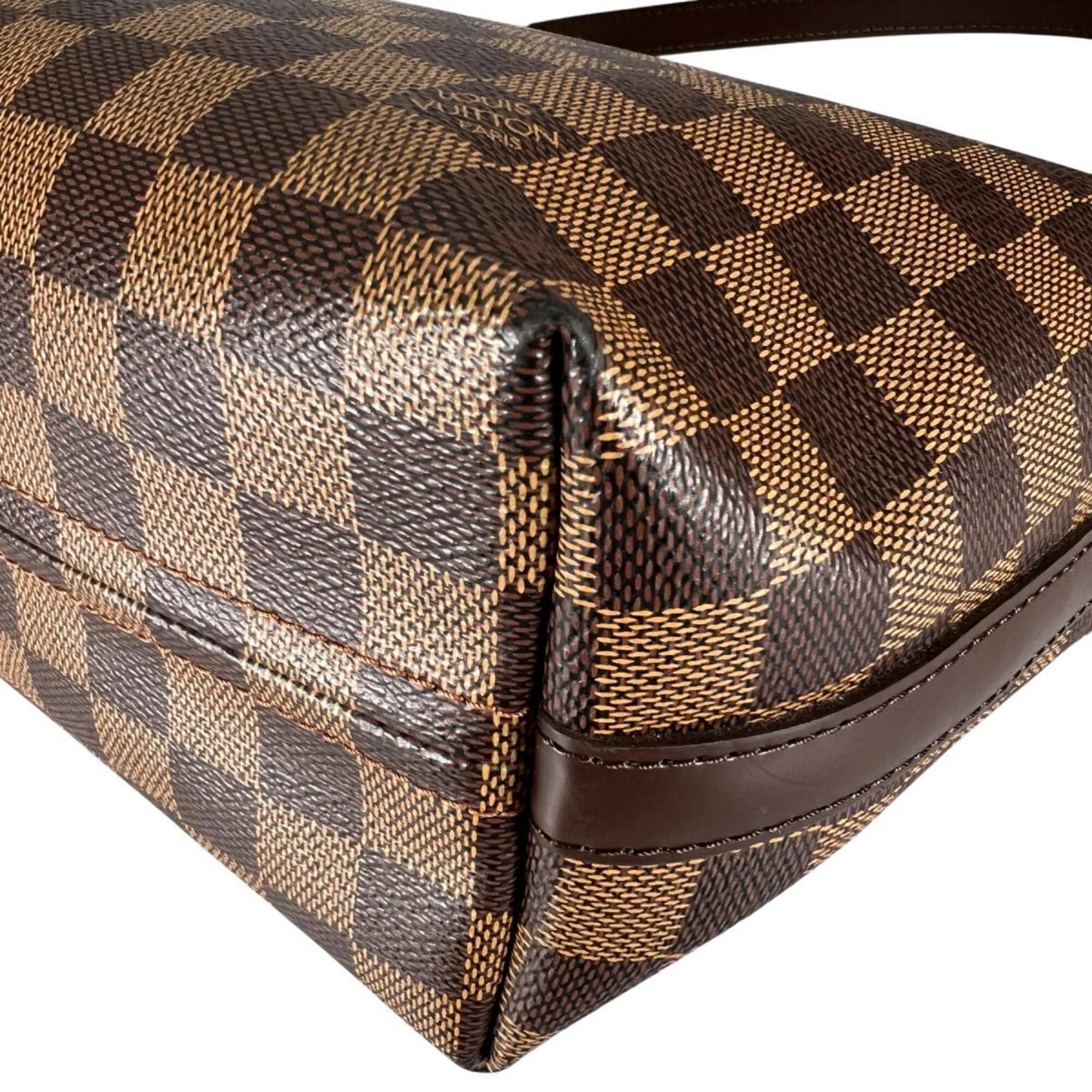Louis Vuitton Damier Brown Damier Canvas Handbag (Pre-Owned)