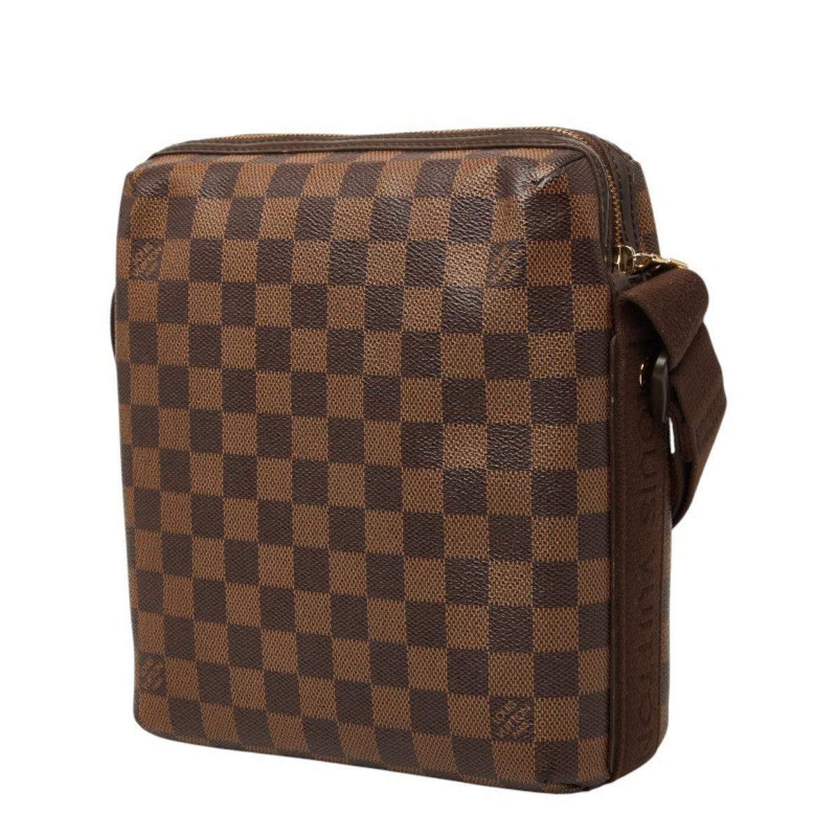 Louis Vuitton Brown Pvc Leather Shoulder Bag (Pre-Owned)