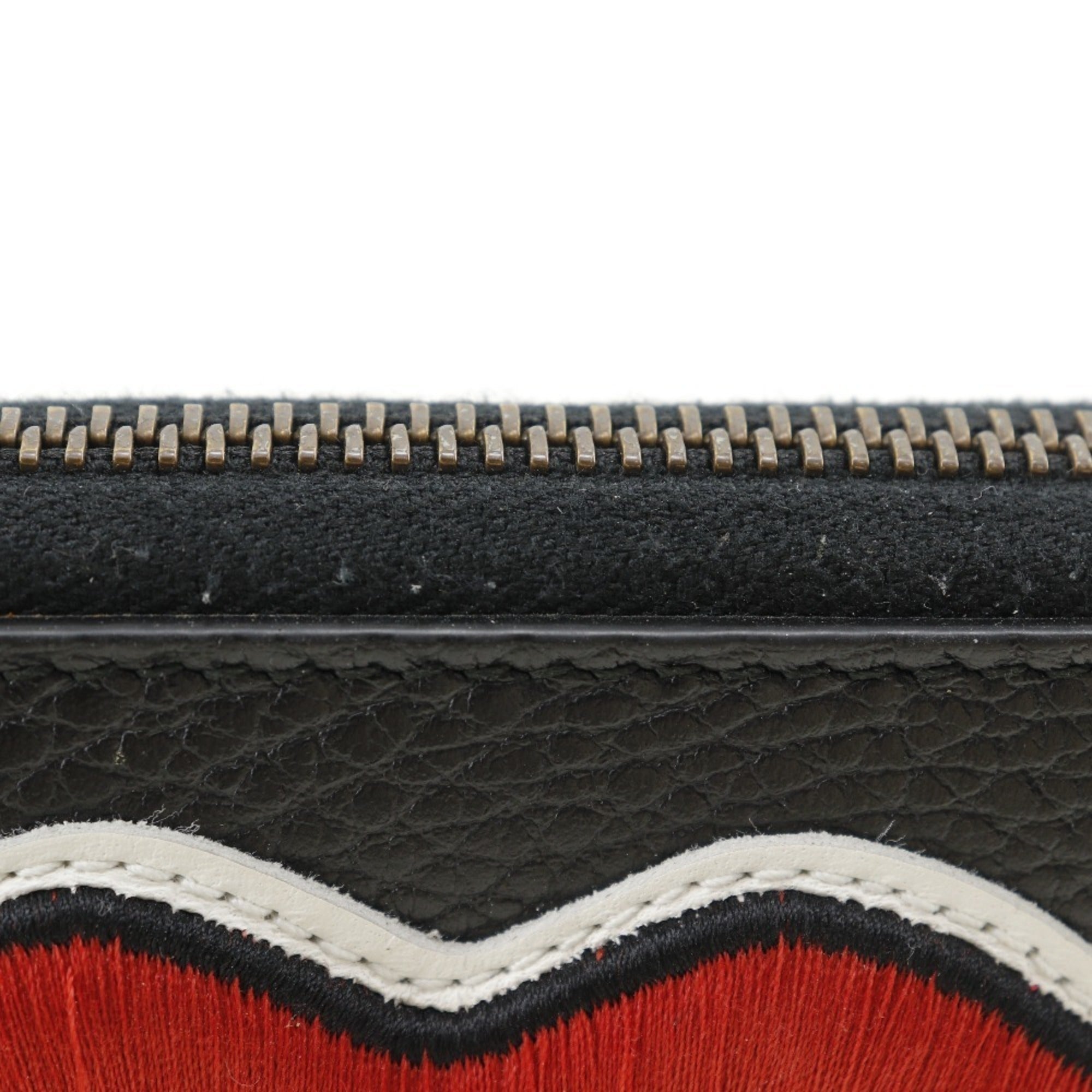 Gucci Black Leather Long Wallet (Bi-Fold) (Pre-Owned)