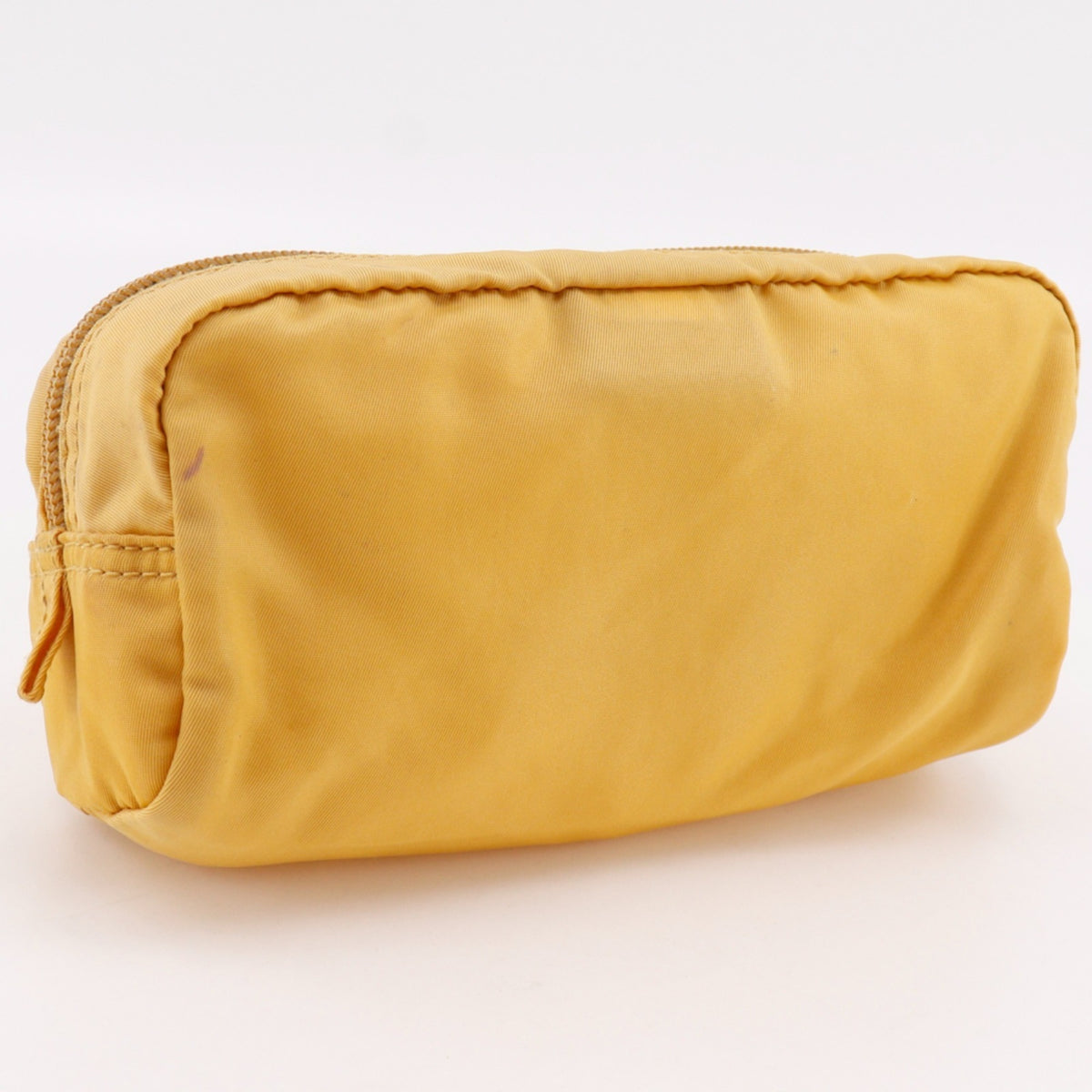 Prada Yellow Nylon Pouch (Pre-Owned)
