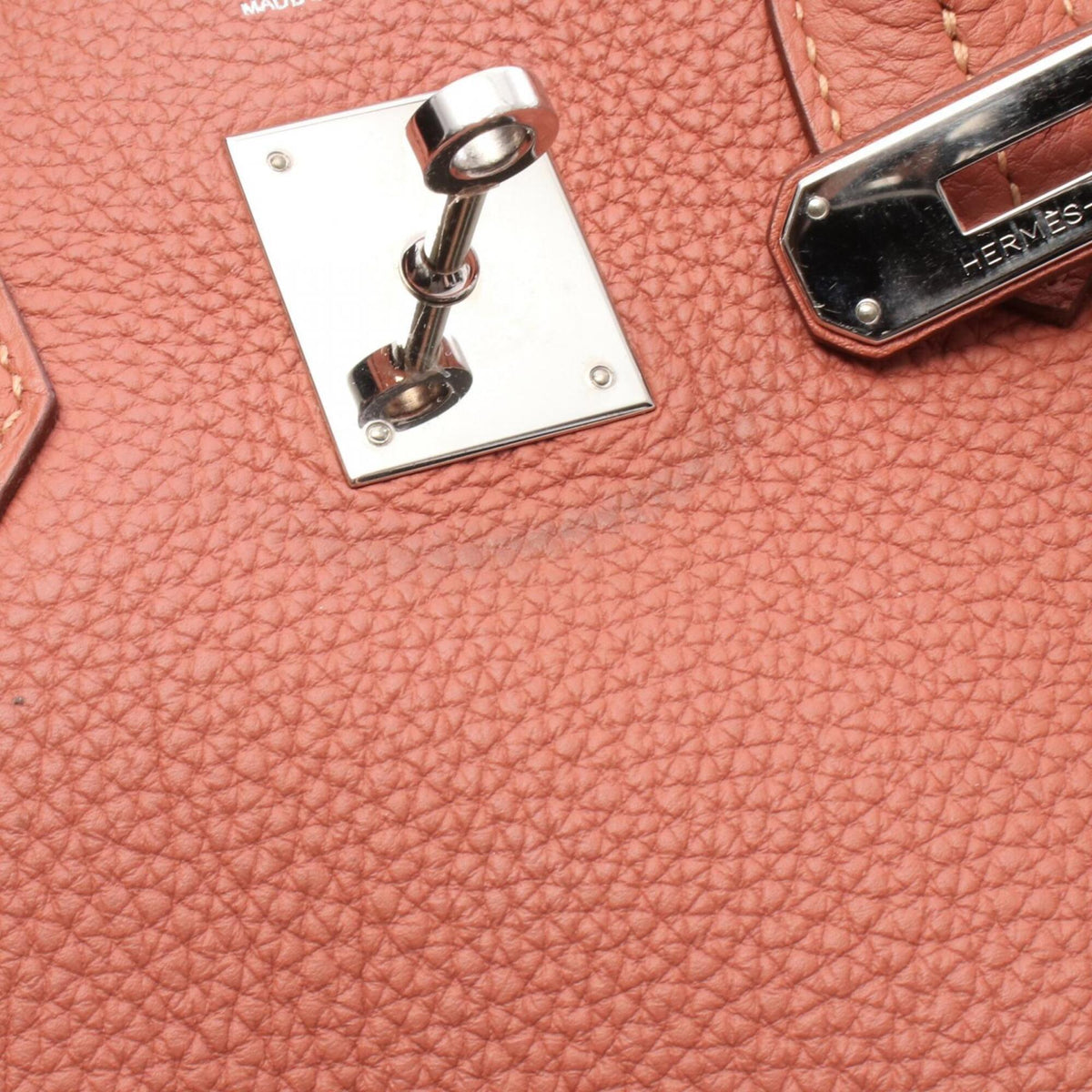 Hermes Pink Rosy Togo Leather Handbag (Pre-Owned)