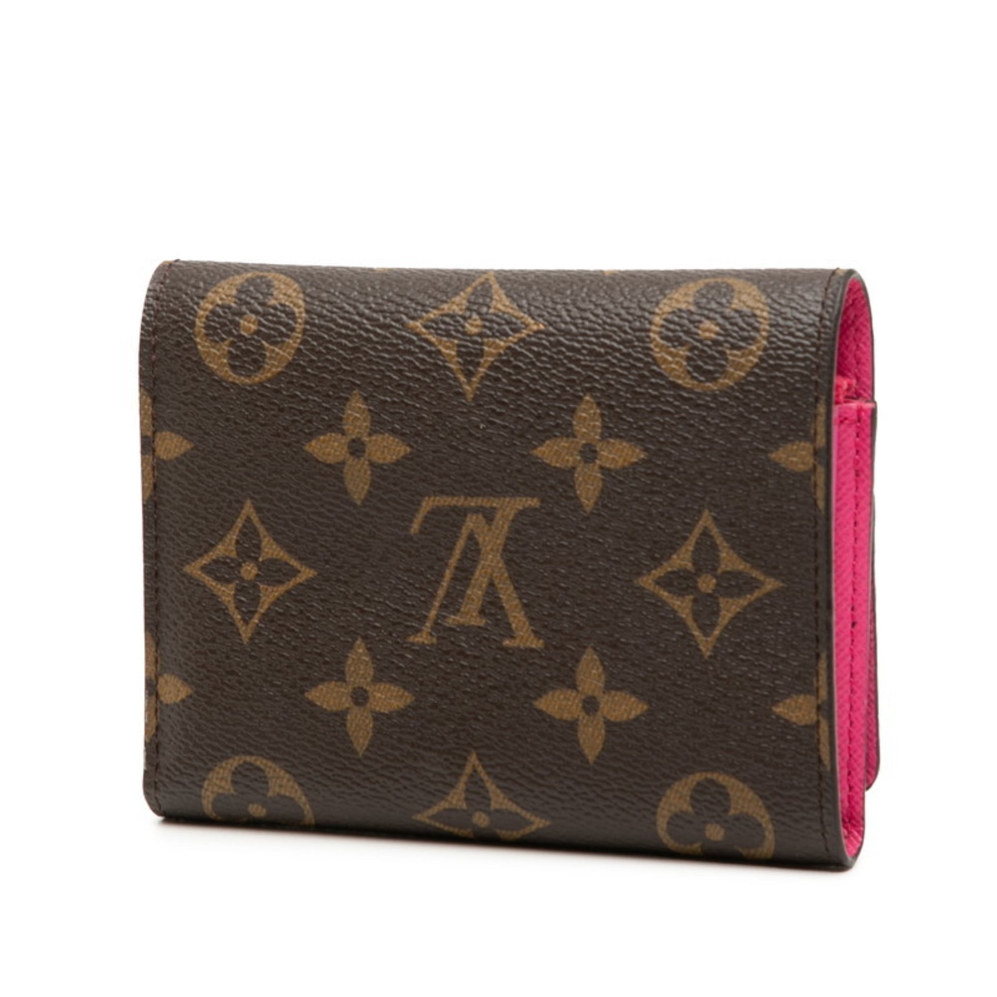 Louis Vuitton Monogram Brown Multi-Color Pvc Wallet (Tri-Fold) (Pre-Owned)