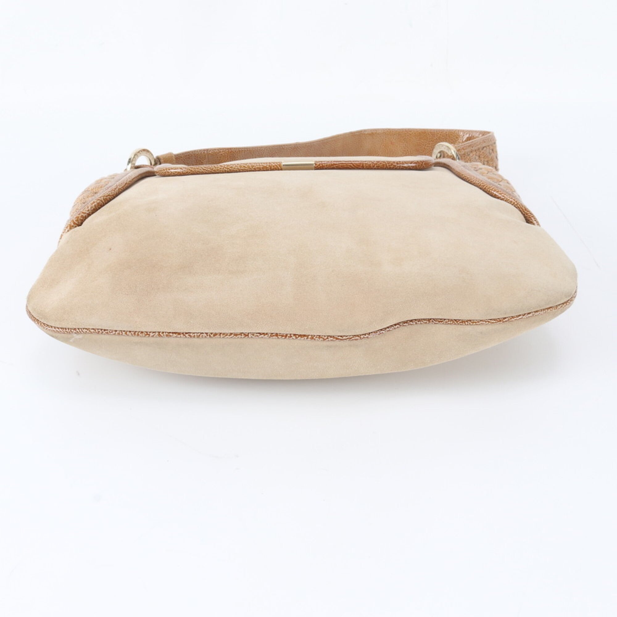 Bvlgari Beige Handbag Shoulder Bag (Pre-Owned)