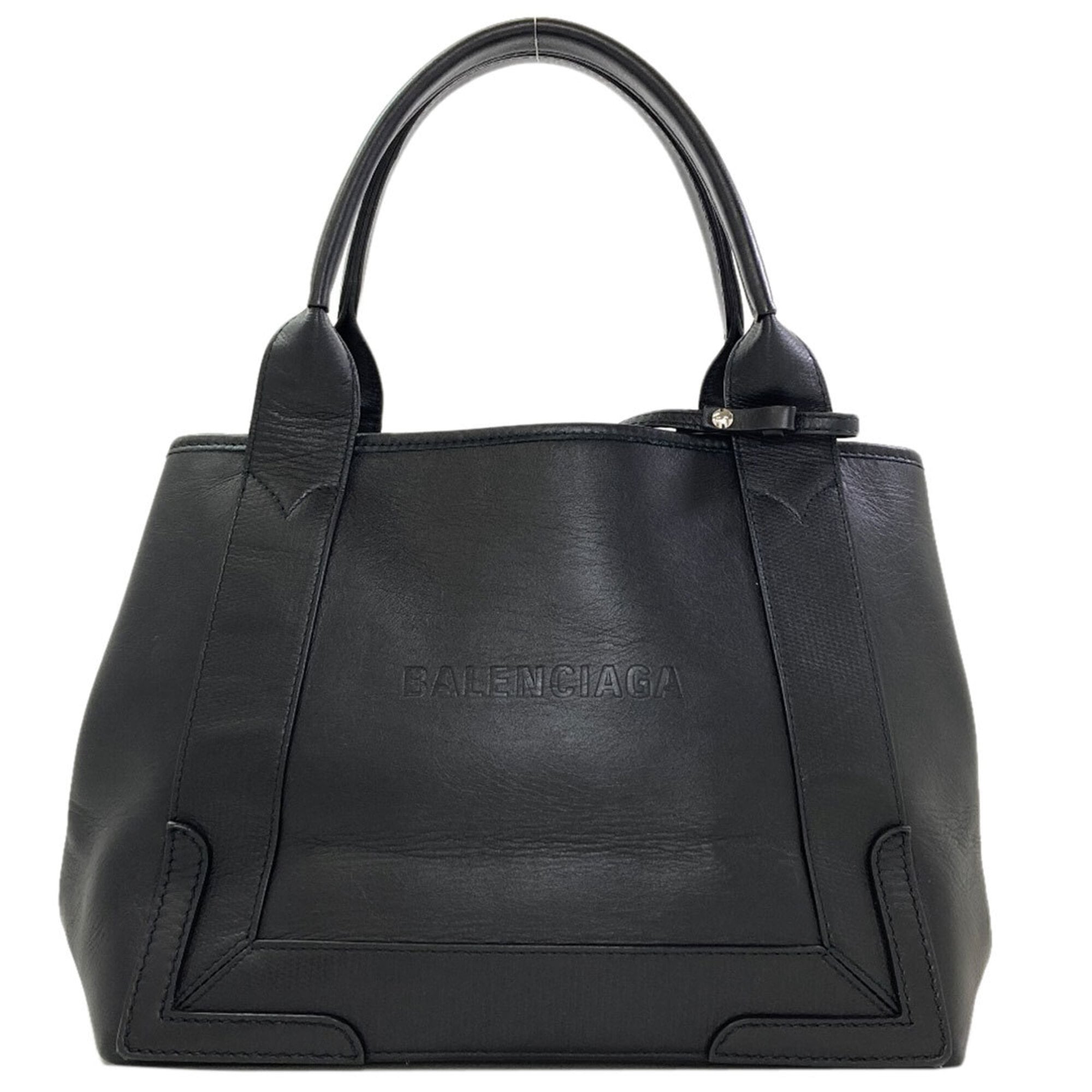 Balenciaga Black Leather Handbag (Pre-Owned)