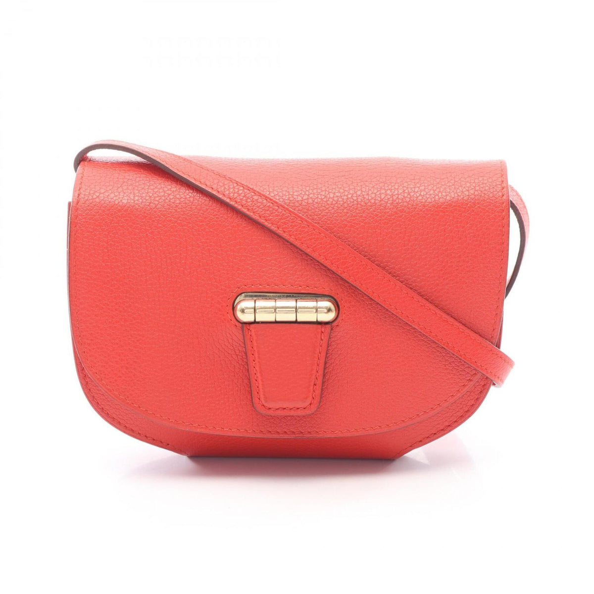 Hermes Red Color Handbag Shoulder Bag (Pre-Owned)