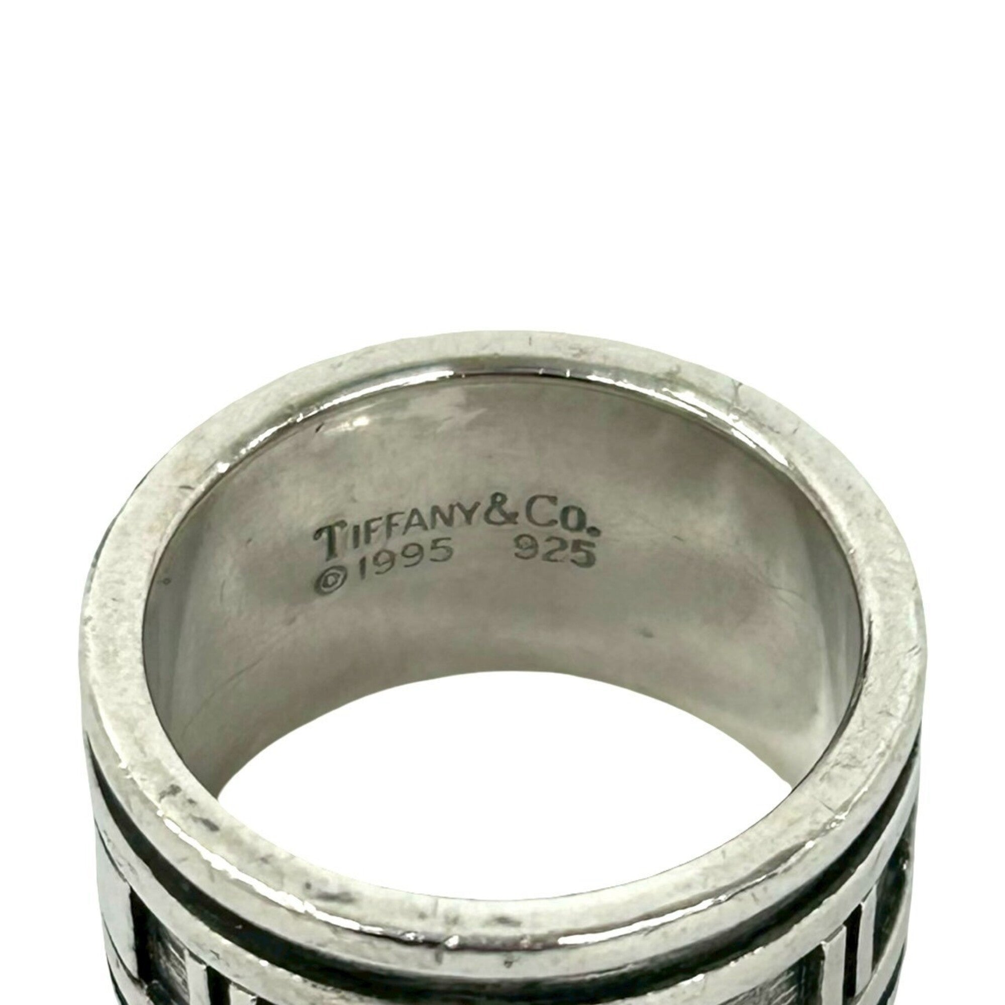 Tiffany Silver Silver 925 Band Ring (Pre-Owned)