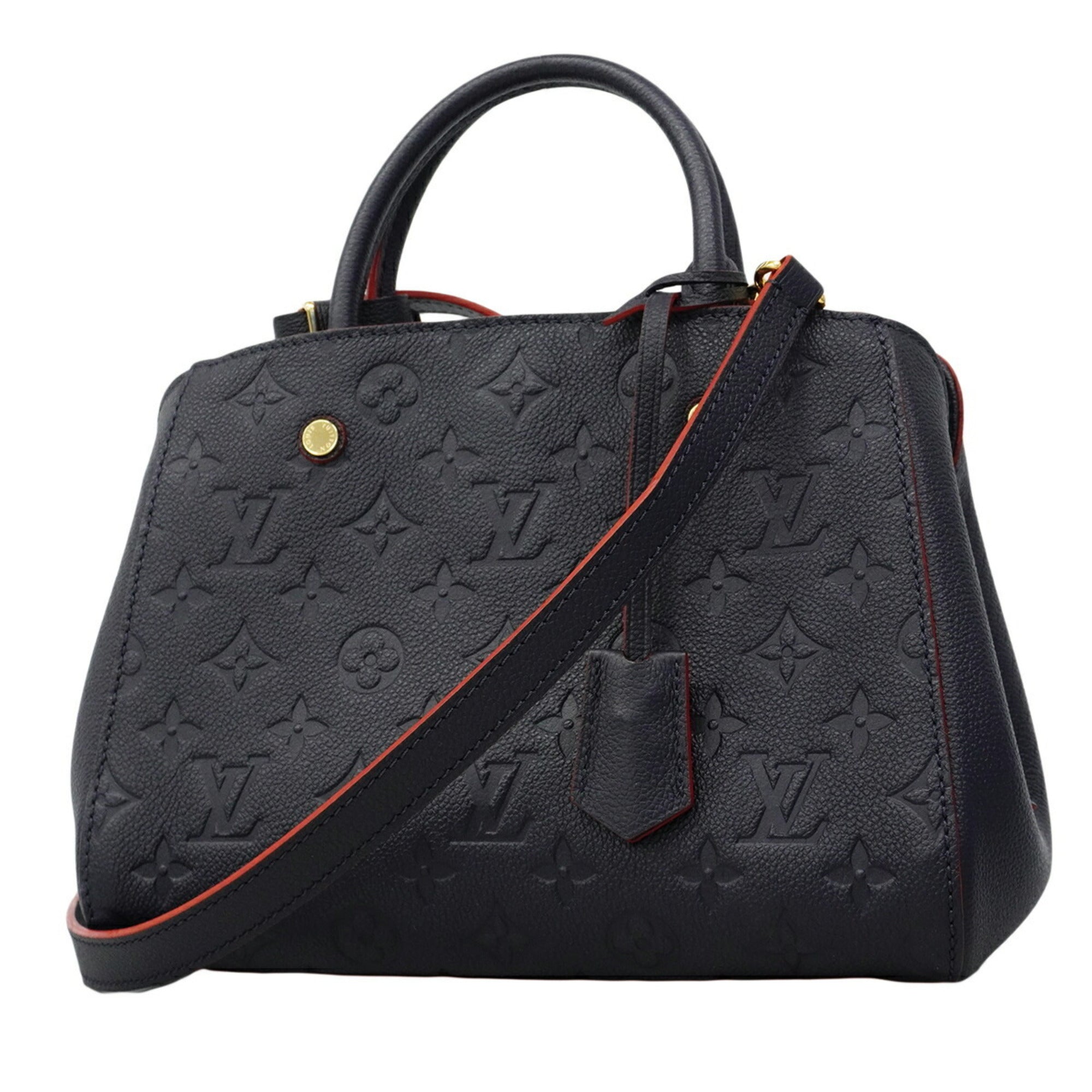 Louis Vuitton Marine Rouge Handbag (Pre-Owned)