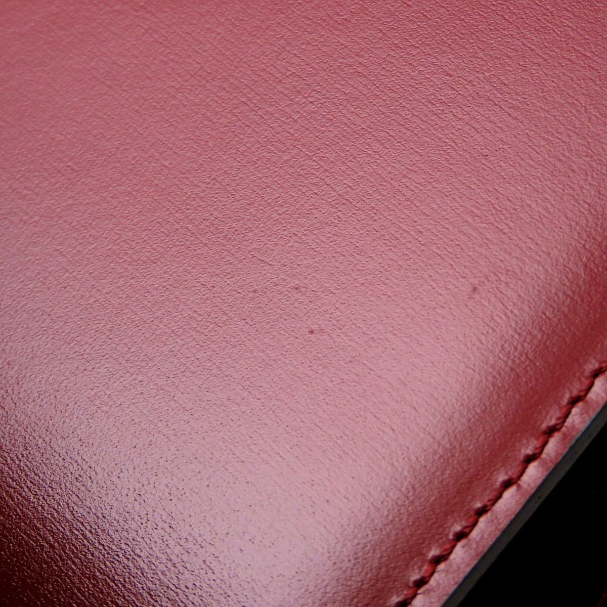 Celine Wine Leather Handbag (Pre-Owned)