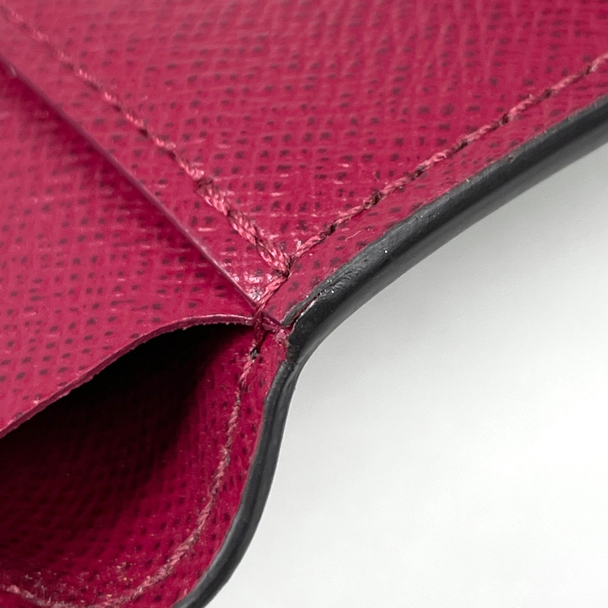 Louis Vuitton Brown Fuchsia Monogram Monogram Wallet (Tri-Fold) (Pre-Owned)