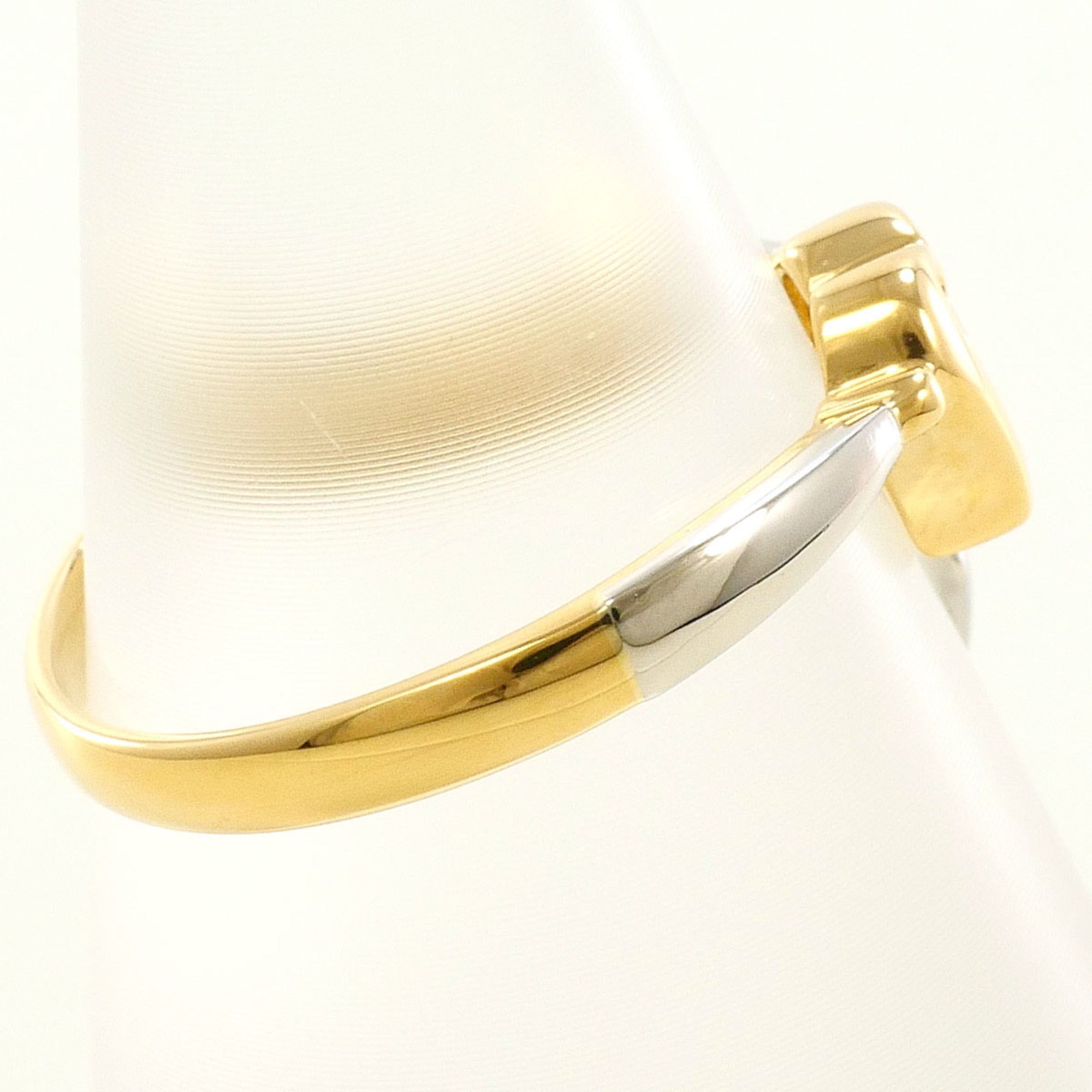 Unbranded Platinum Yellow Gold Yellow Gold (18K) Platinum 900 Band Ring (Pre-Owned)