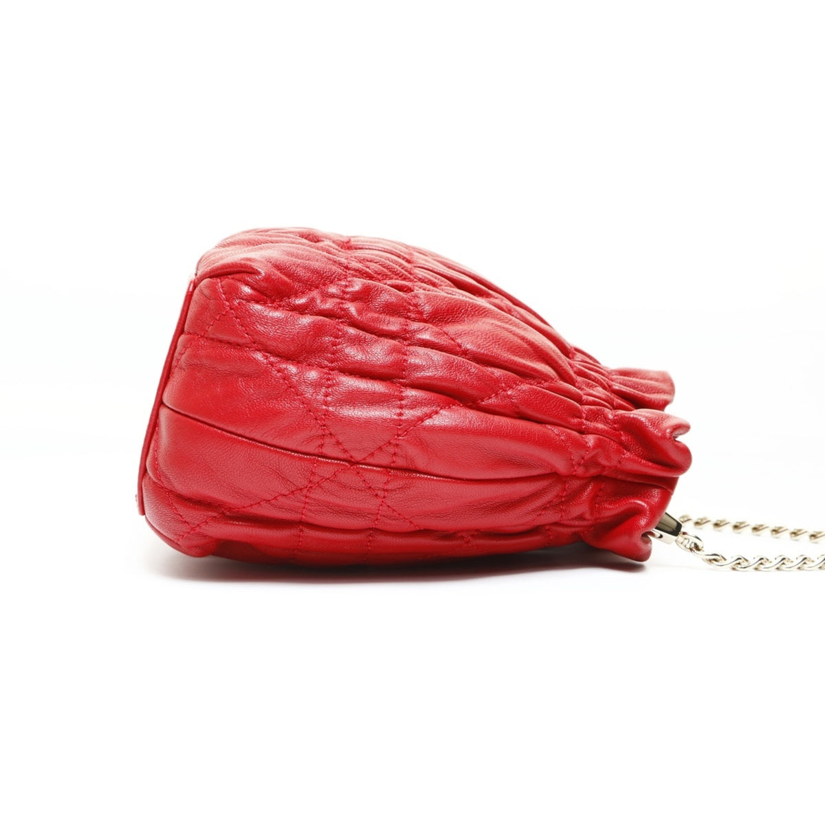 Christian Dior Red Color Shoulder Bag (Pre-Owned)