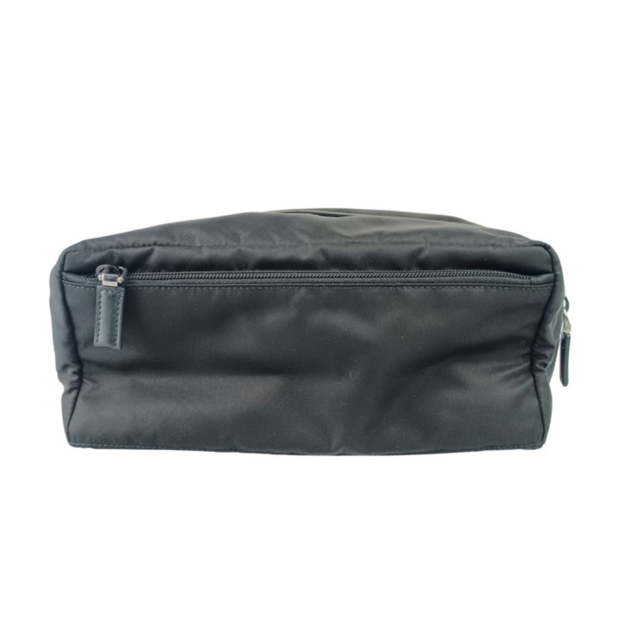 Prada Black Nylon Clutch Bag (Pre-Owned)