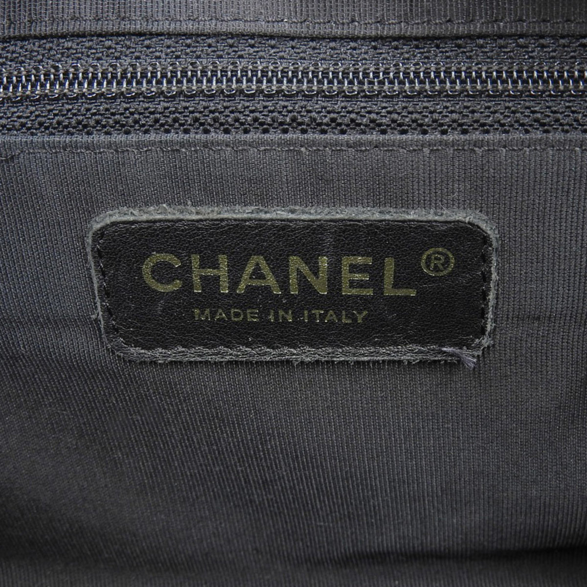 Chanel Black Caviar Leather Boston Bag Handbag (Pre-Owned)