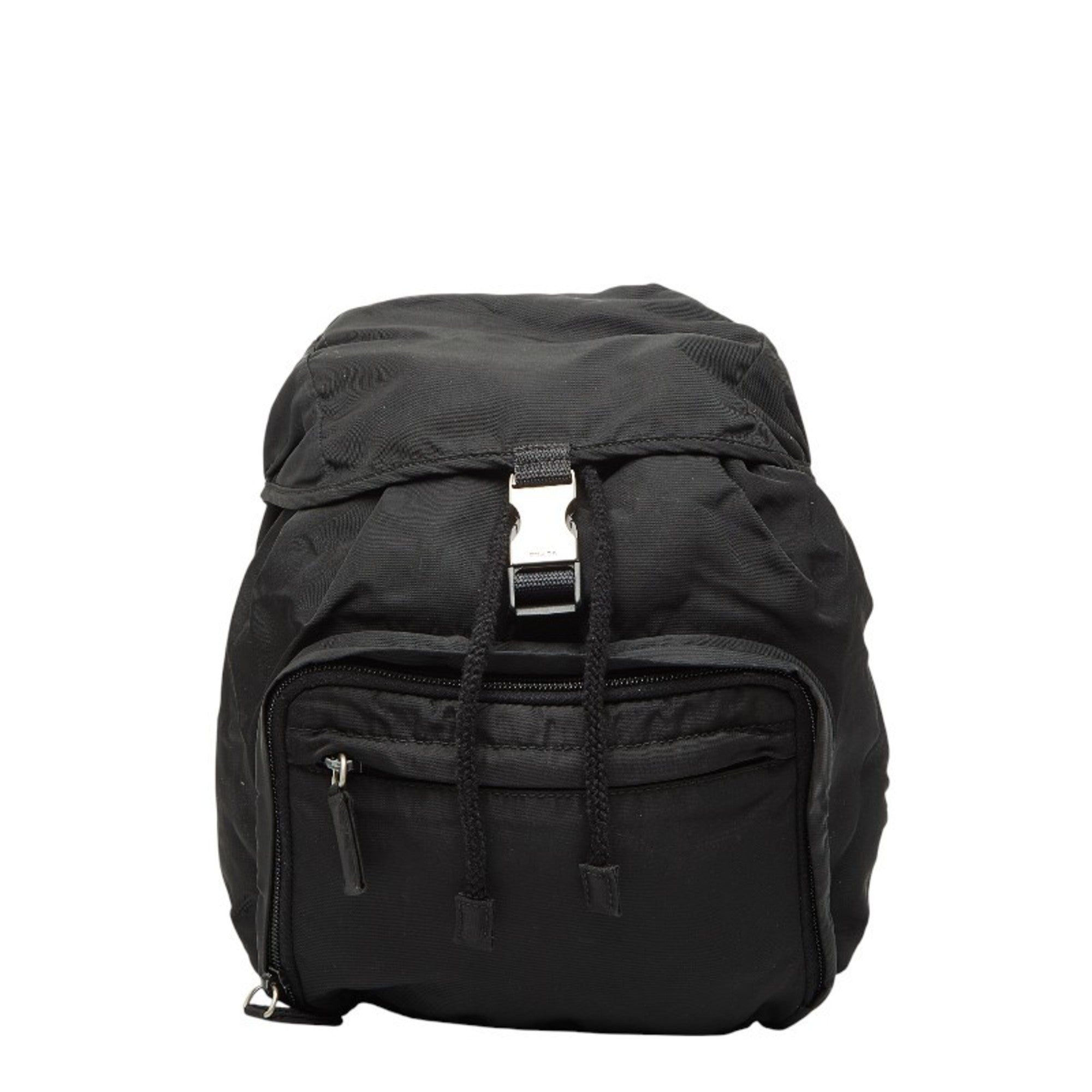 Prada Black Nylon Backpack (Pre-Owned)