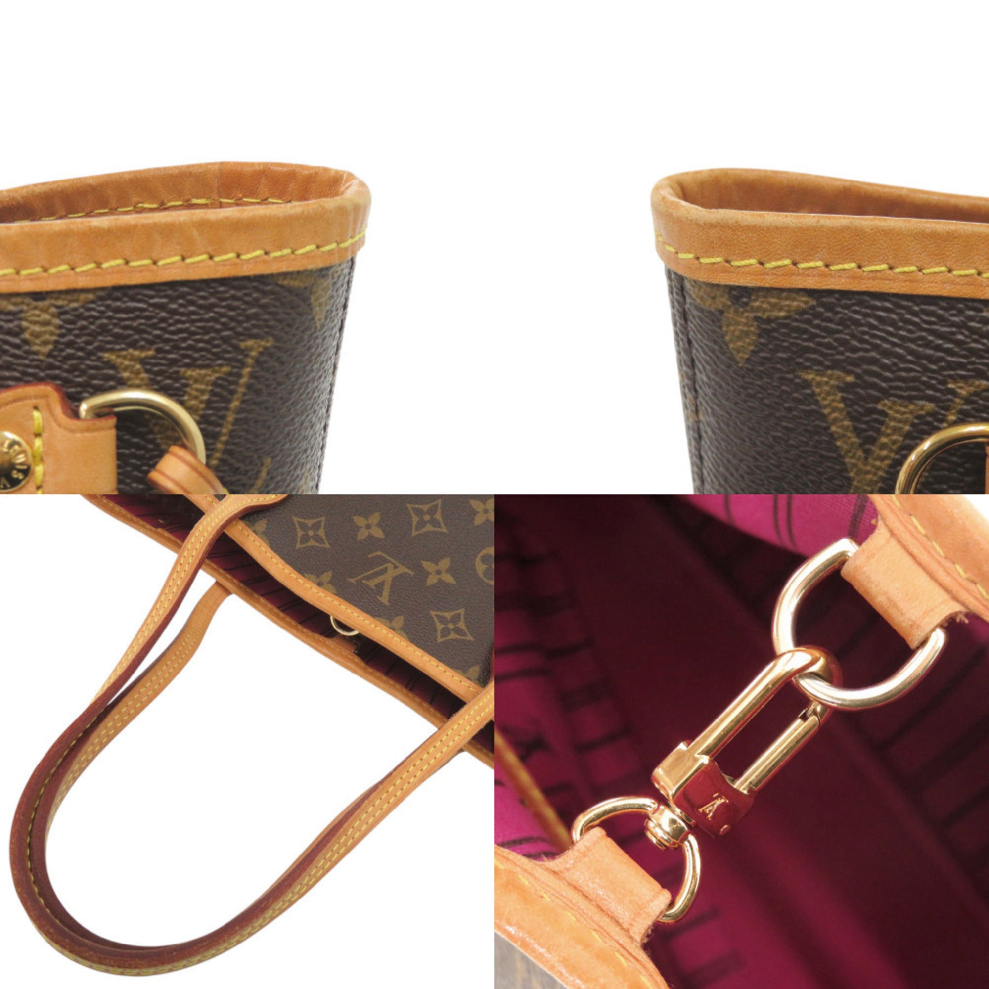 Louis Vuitton Brown Monogram Pivoine Monogram Handbag Tote Bag (Pre-Owned)