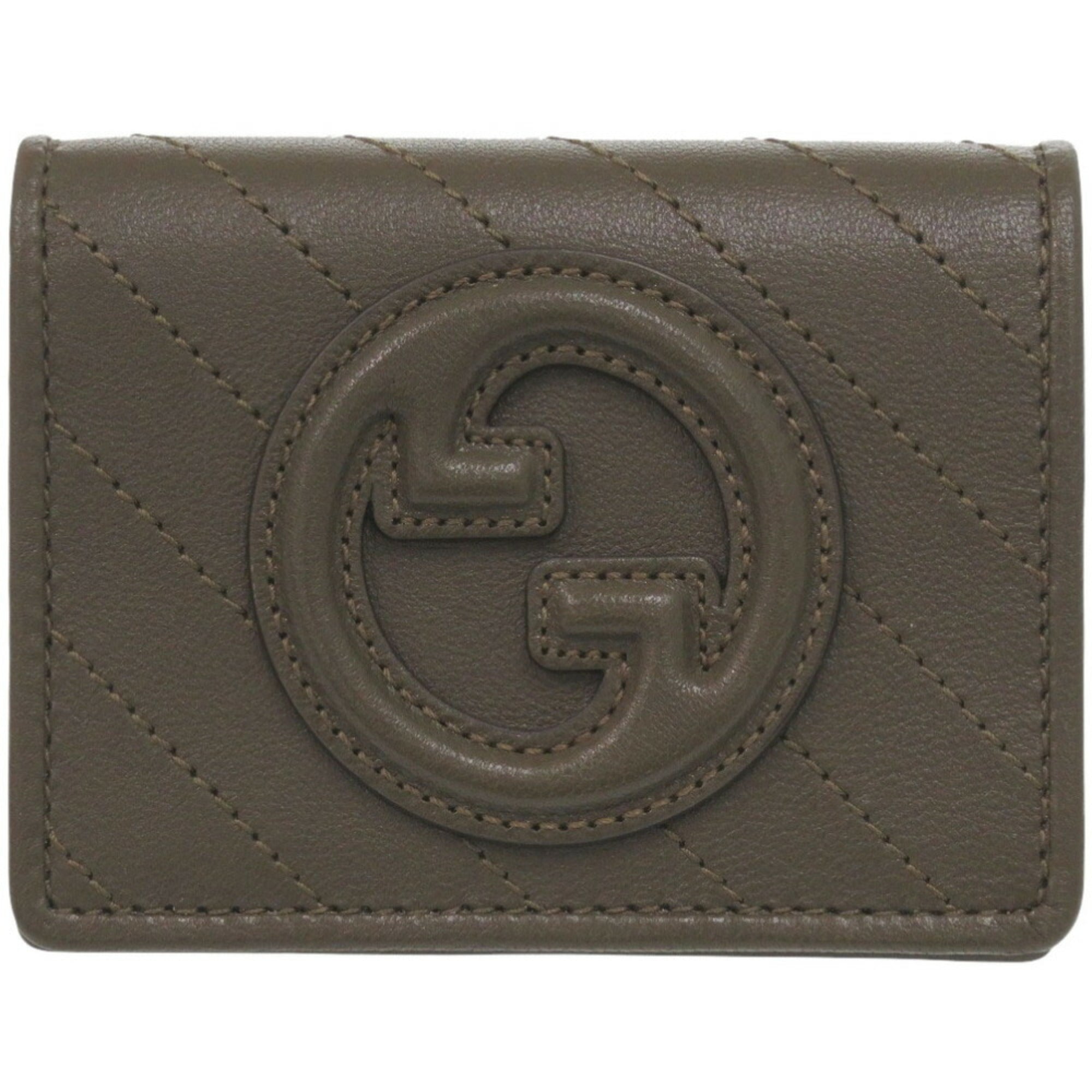 Gucci Brown Leather Wallet (Bi-Fold) (Pre-Owned)