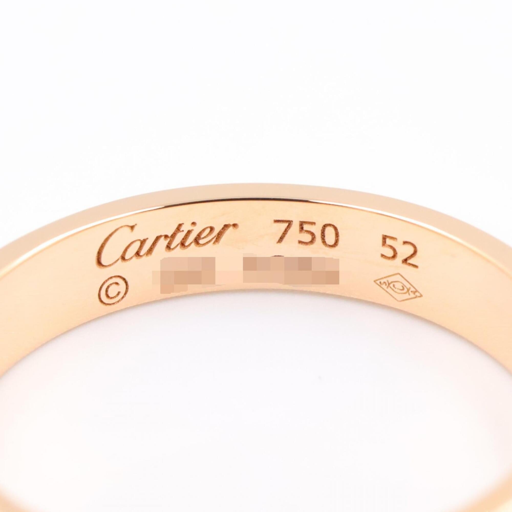 Cartier Gold Pink Gold (18K) Band Ring (Pre-Owned)