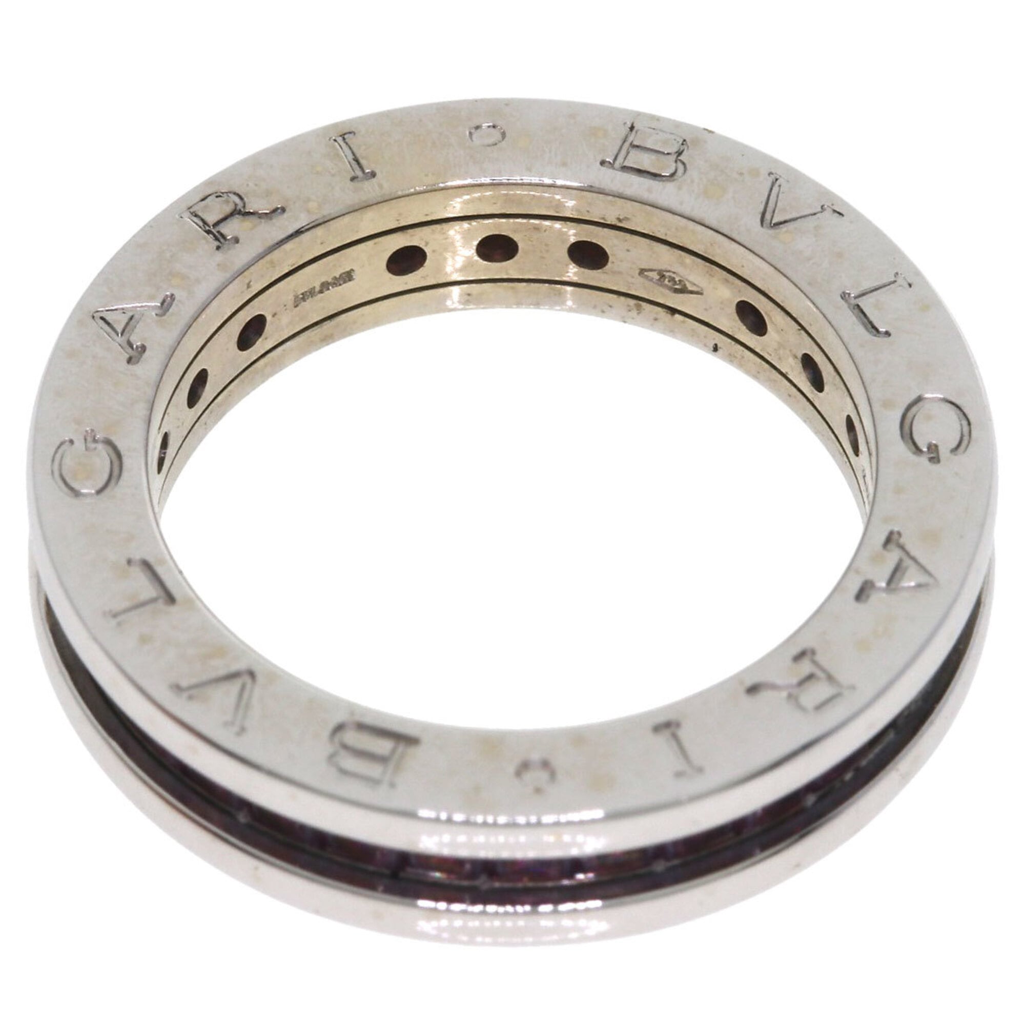 Bvlgari White Gold (18K) Band Ring (Pre-Owned)