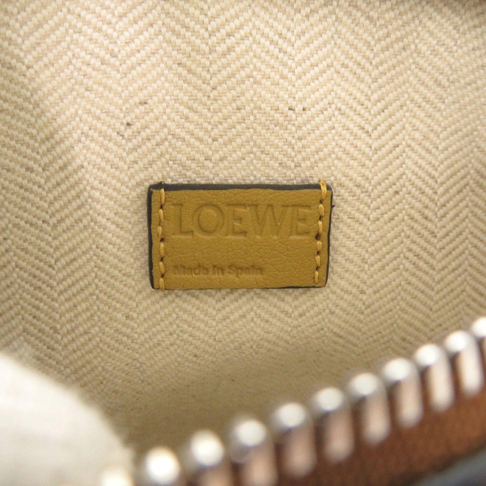 Loewe Brown Leather Pouch (Pre-Owned)