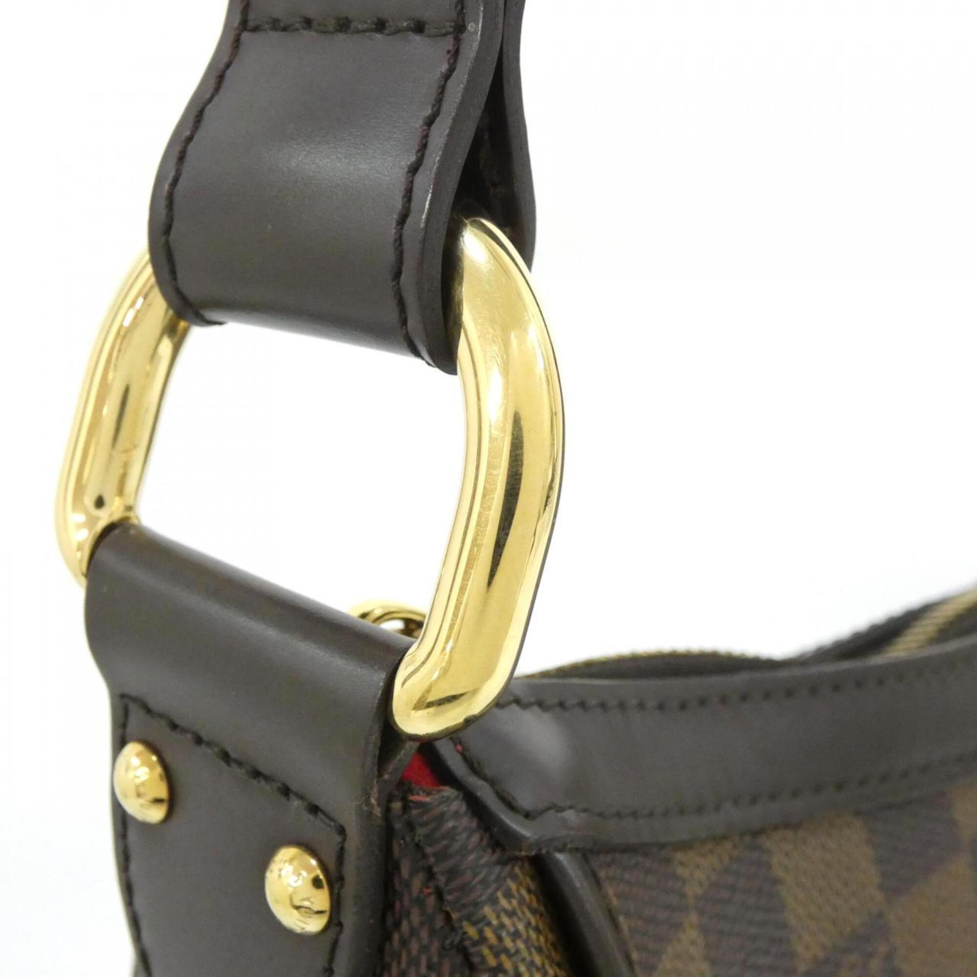 Louis Vuitton Damier Damier Canvas Ebene Damier Canvas Shoulder Bag (Pre-Owned)