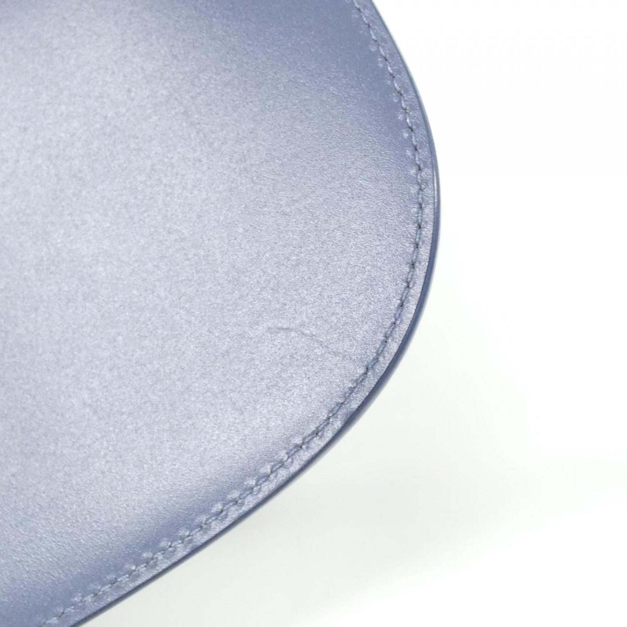 Christian Dior Blue Leather Shoulder Bag (Pre-Owned)