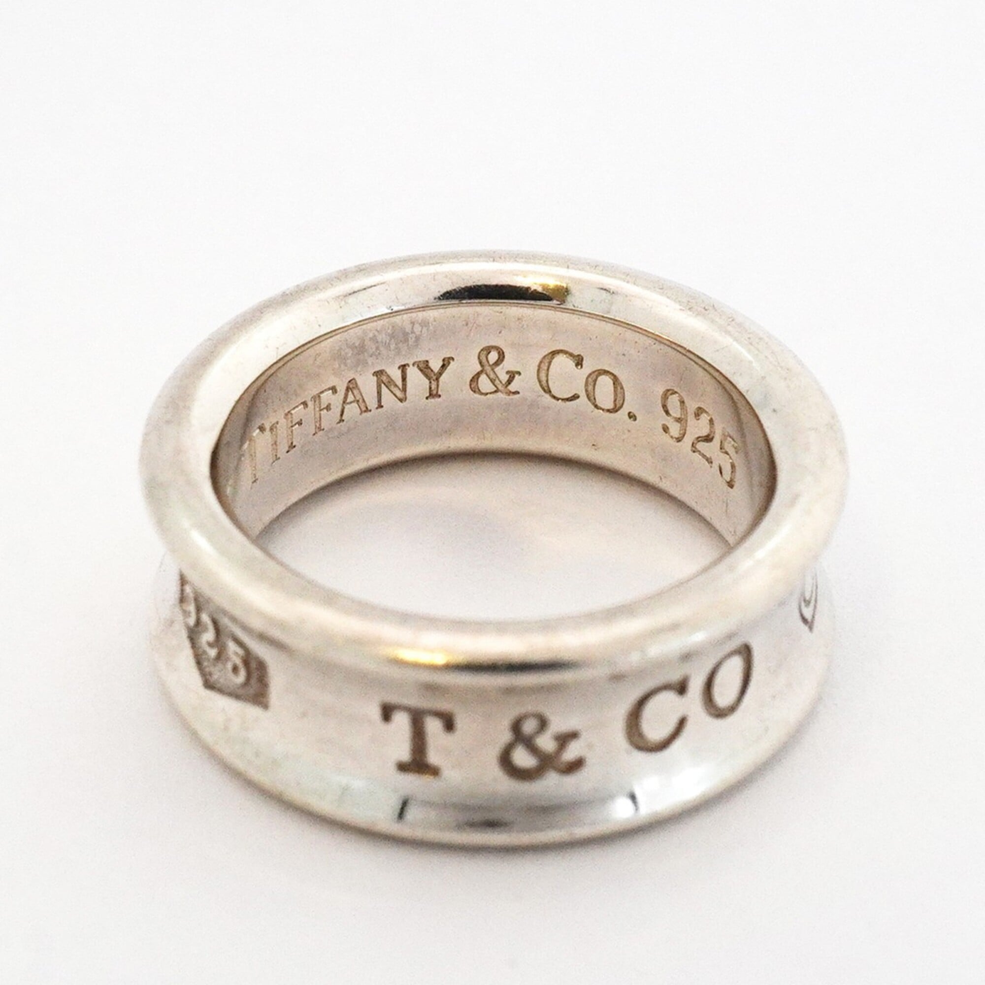 Tiffany Silver 925 Band Ring (Pre-Owned)