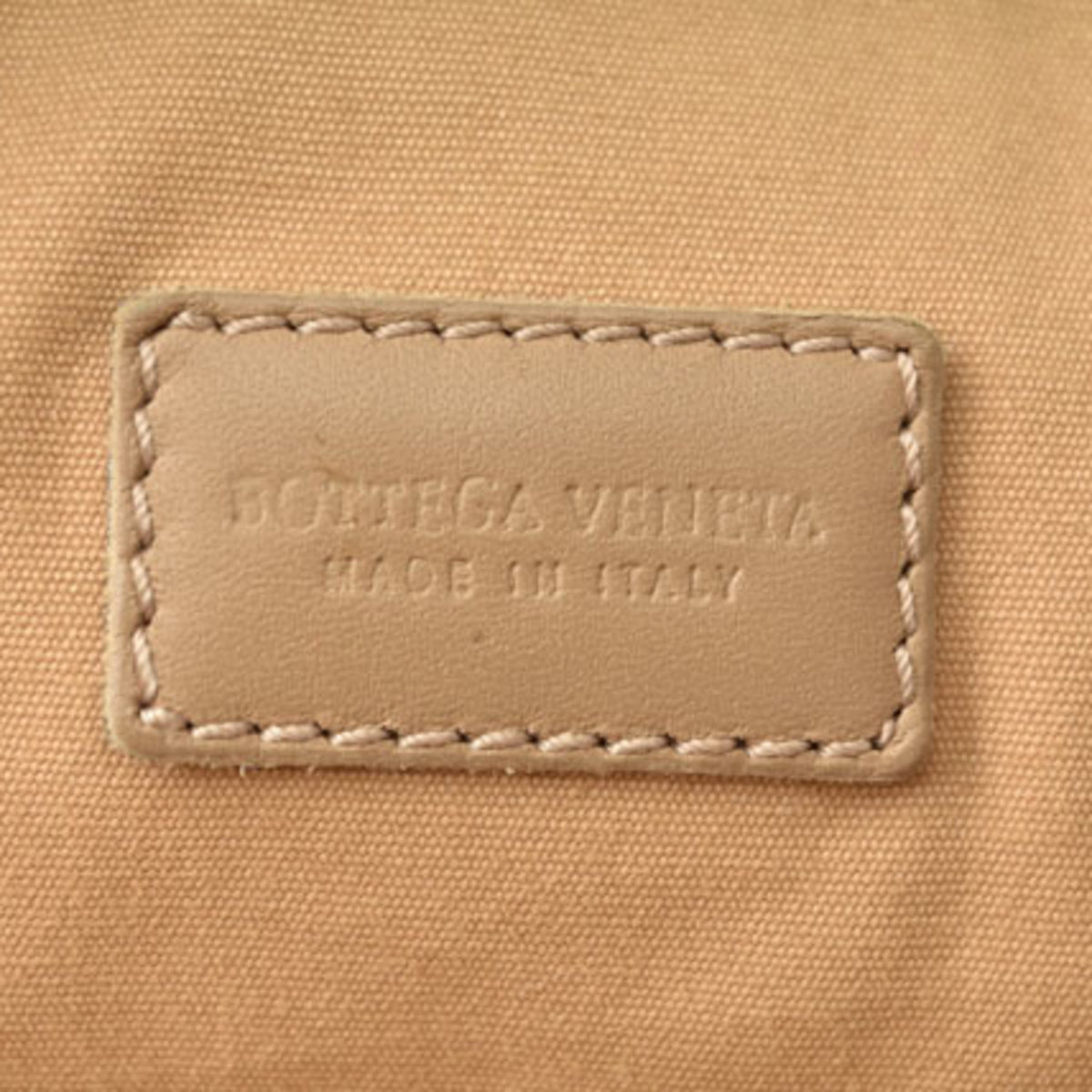 Bottega Veneta Camel Leather Shoulder Bag (Pre-Owned)