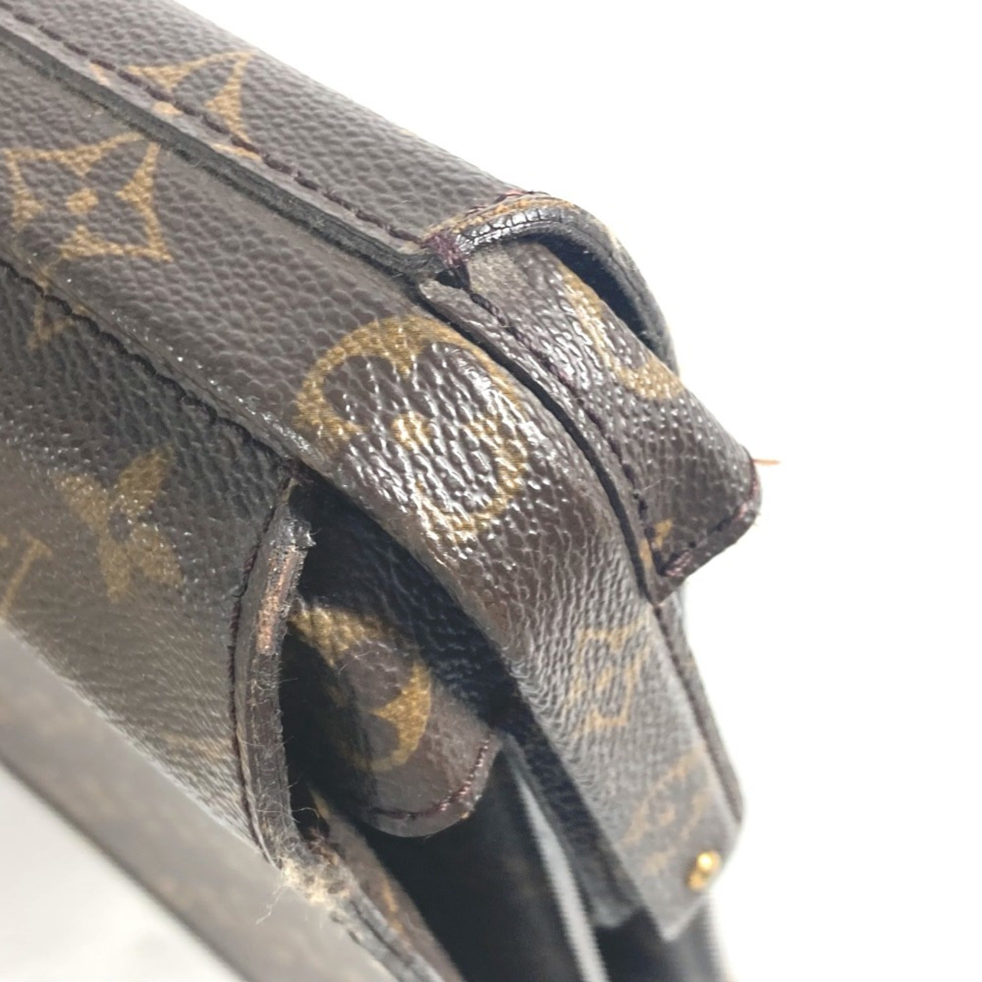 Louis Vuitton Brown Monogram Monogram Briefcase (Pre-Owned)
