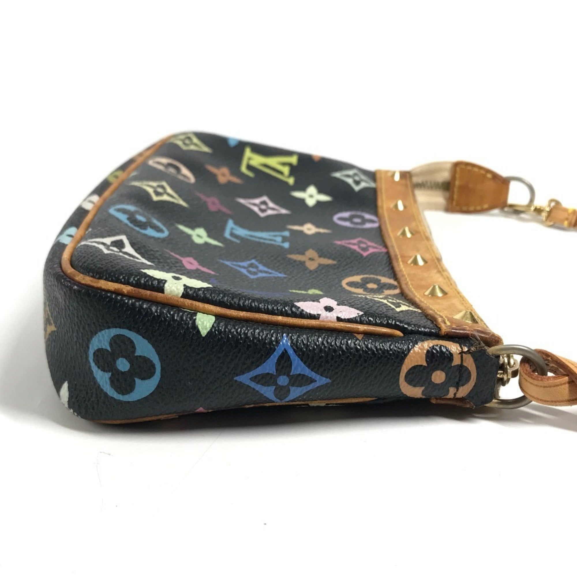 Louis Vuitton Monogram Multicolore Black Noir Monogram Multicolore Shoulder Bag (Pre-Owned)