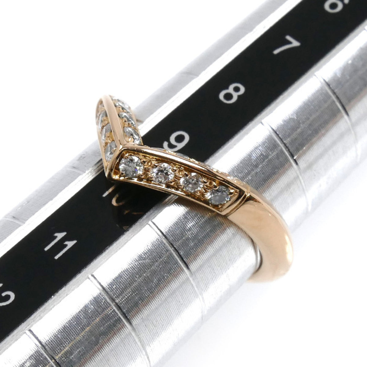 Louis Vuitton Pink Gold (18K) Band Ring (Pre-Owned)