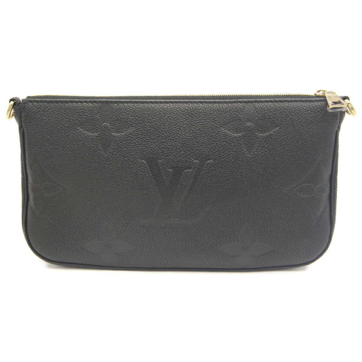 Louis Vuitton Black Noir Monogram Empreinte Pochette Shoulder Bag (Pre-Owned)