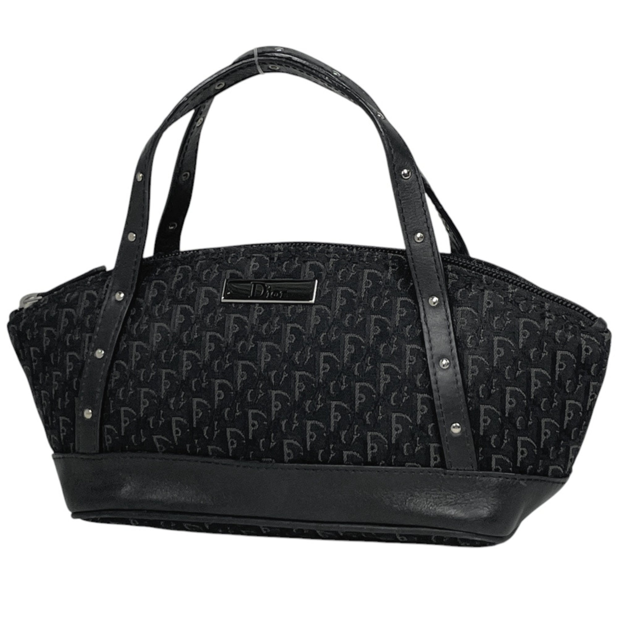 Christian Dior Black Trotter Handbag (Pre-Owned)