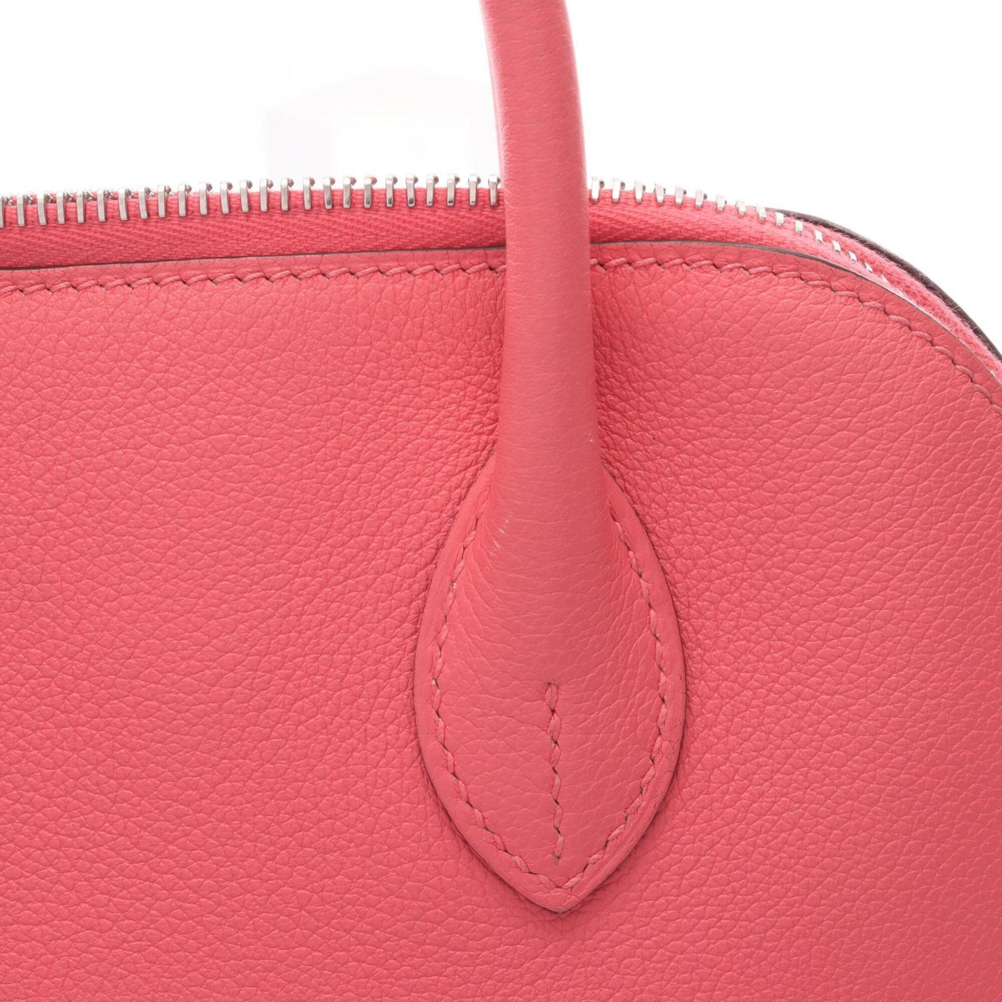 Hermes Pink Rose Azalee Evercalf Leather Handbag (Pre-Owned)