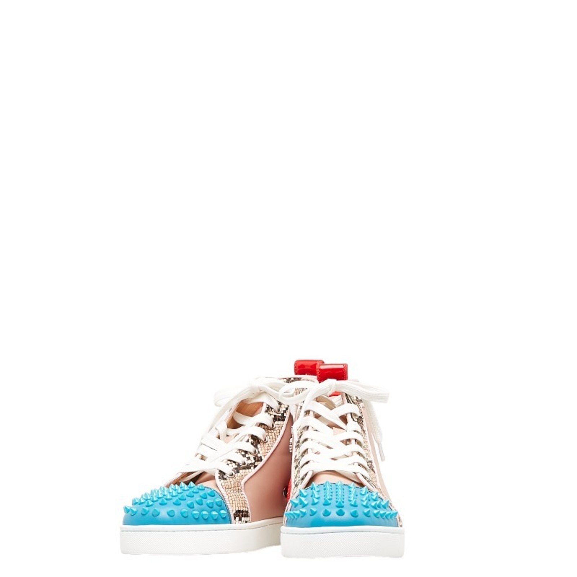 Christian Louboutin Multi-Color Pink Sneakers (Pre-Owned)