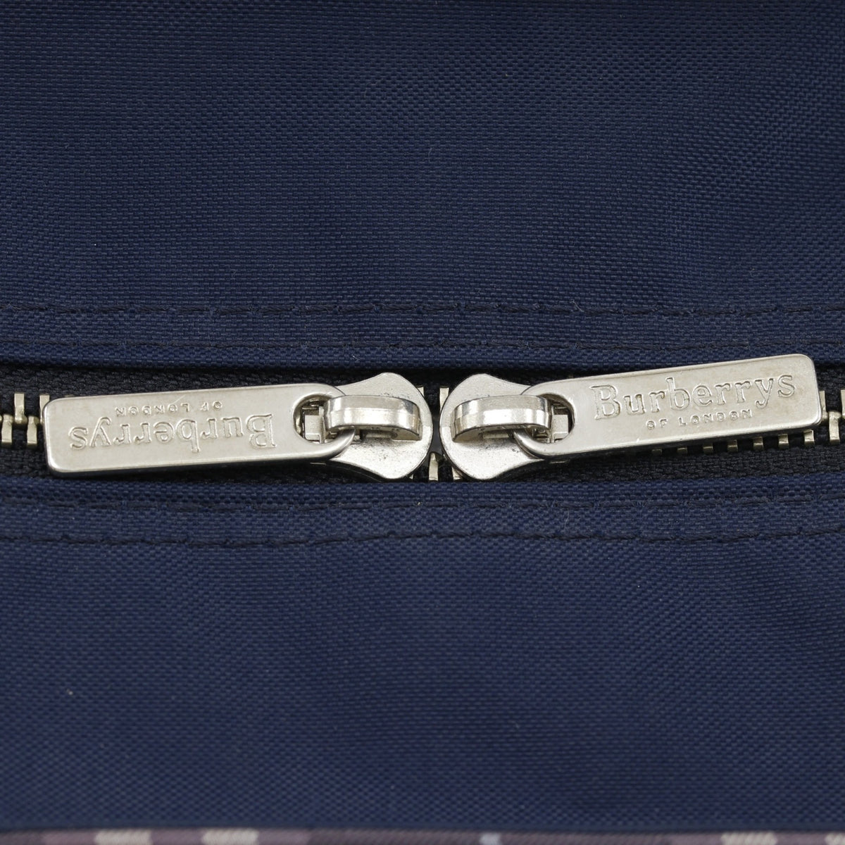 Burberry Blue Label Blue Navy Nylon Tote Bag (Pre-Owned)