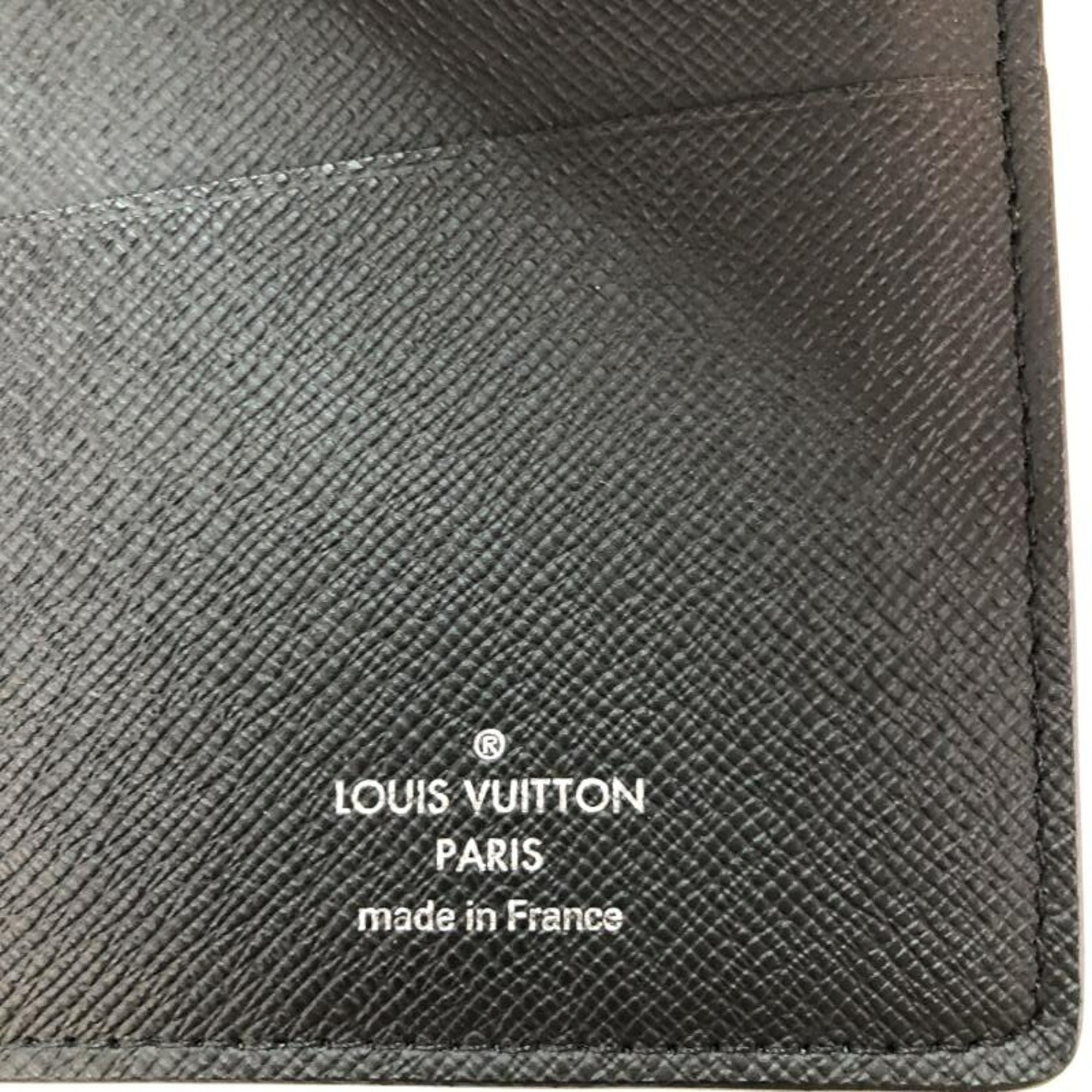 Louis Vuitton Leather Long Wallet (Bi-Fold) (Pre-Owned)