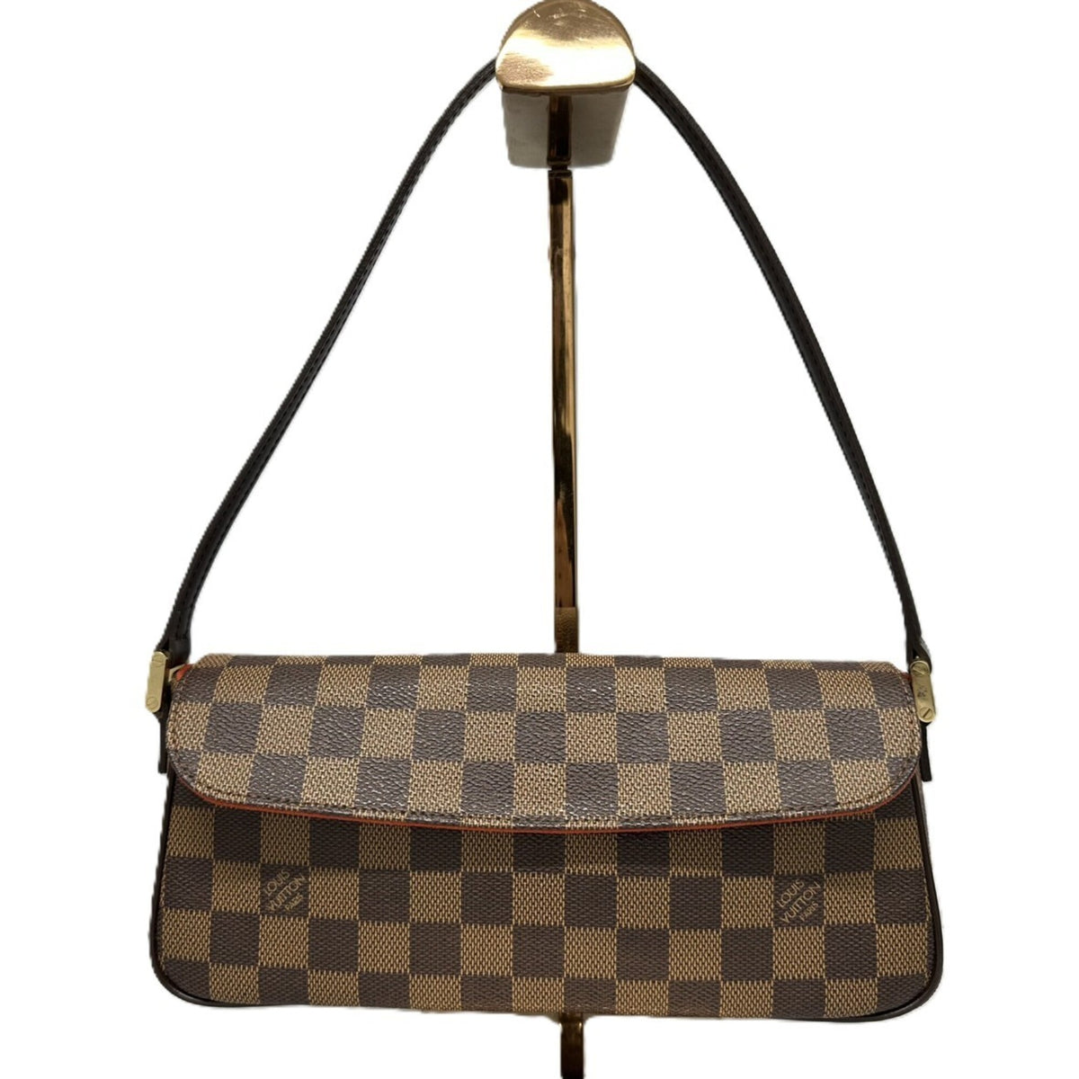 Louis Vuitton Brown Pvc Shoulder Bag (Pre-Owned)