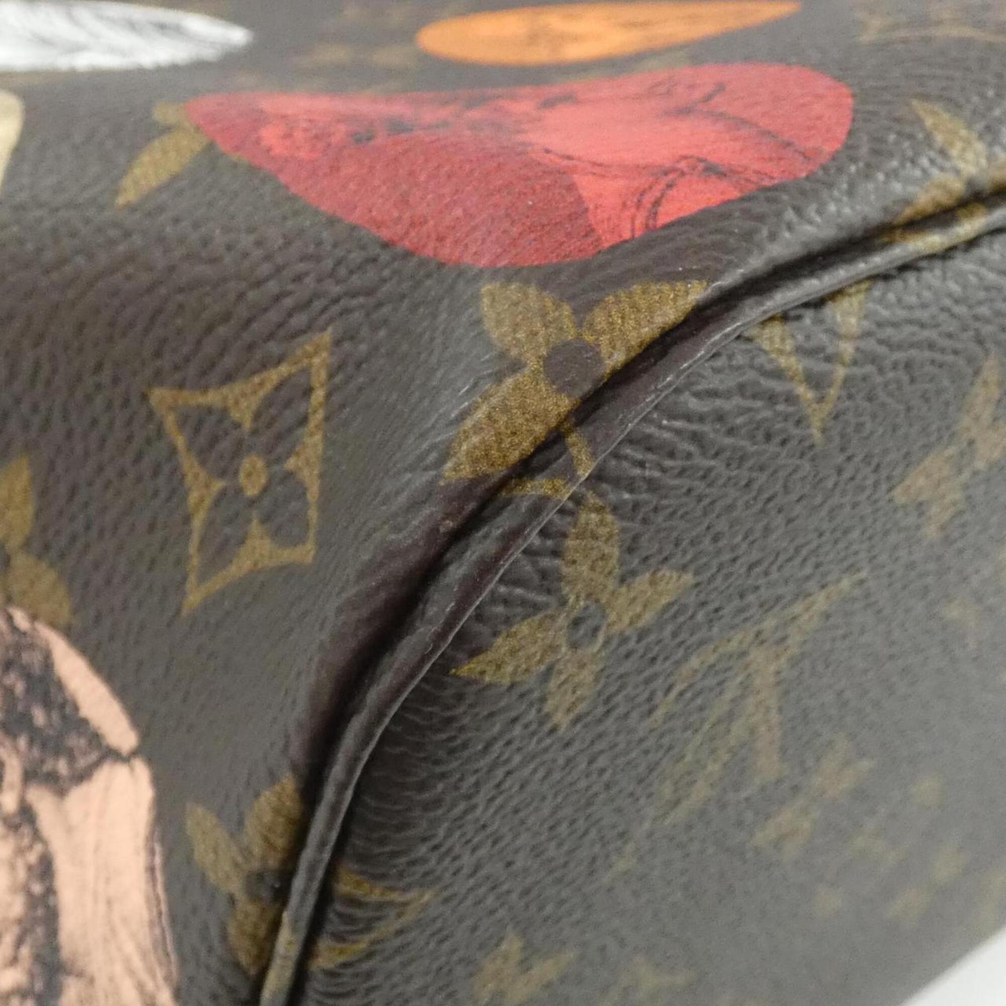 Louis Vuitton Brown Coated Canvas Handbag (Pre-Owned)