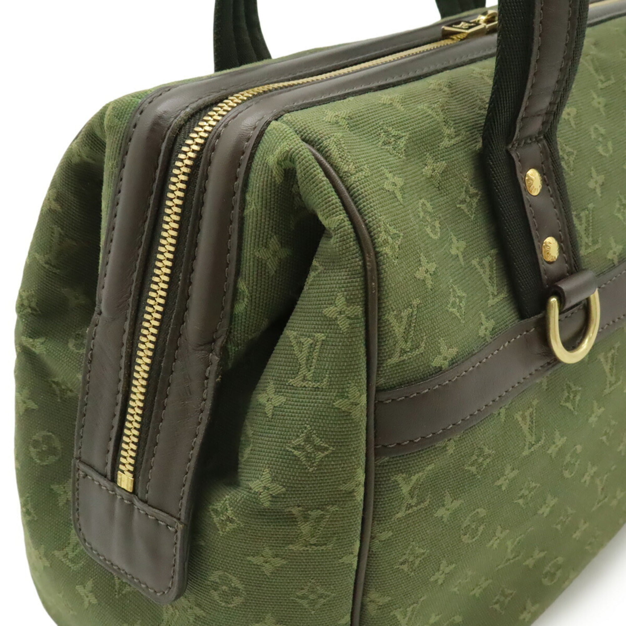 Louis Vuitton Tst Khaki Canvas Leather Shoulder Bag Tote Bag (Pre-Owned)