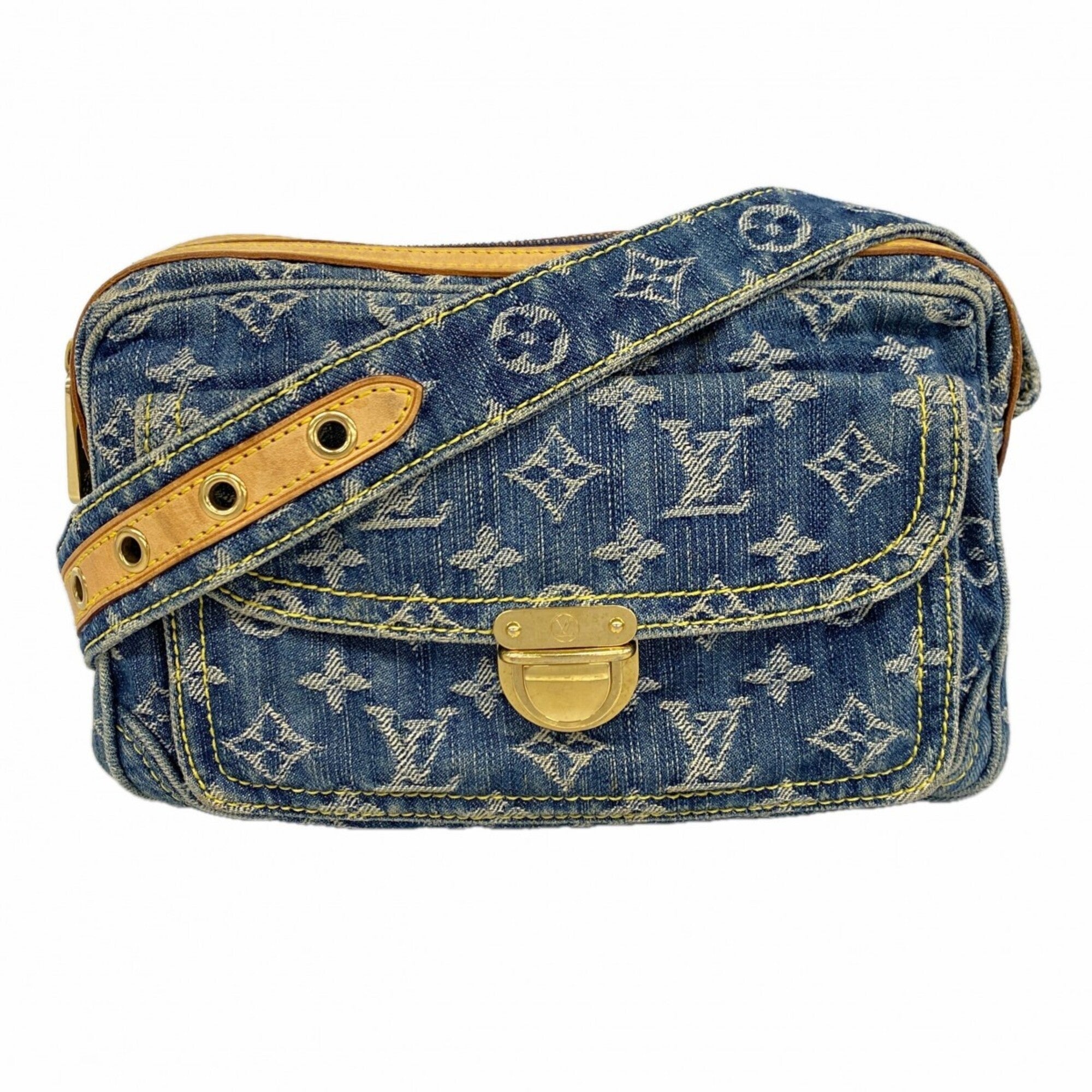 Louis Vuitton Blue Fanny Pack (Pre-Owned)