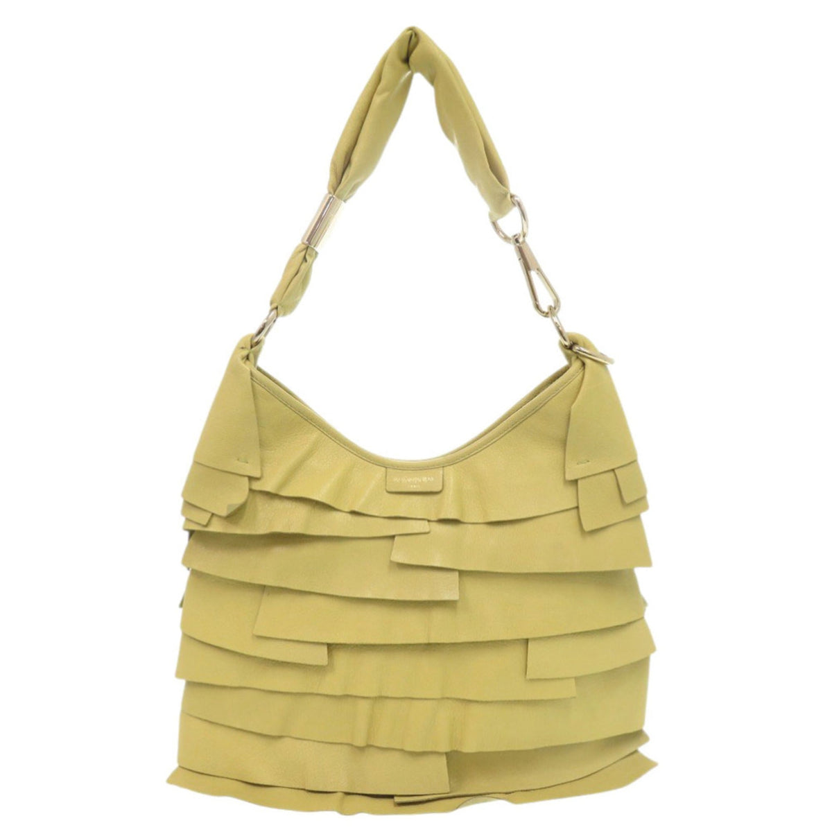 Yves Saint Laurent Yellow Leather Handbag (Pre-Owned)