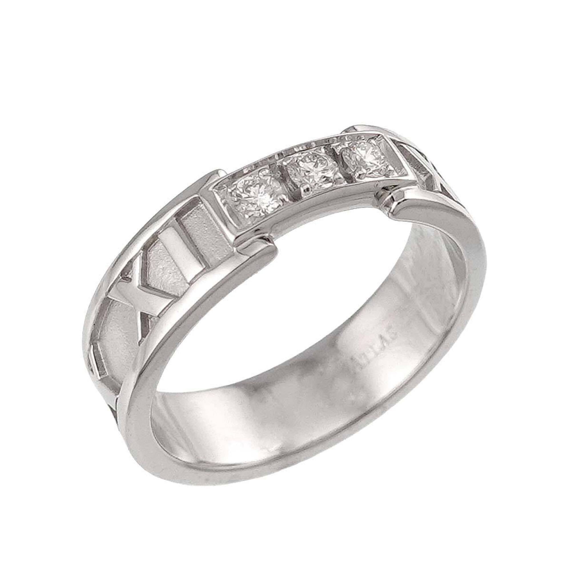 Tiffany White Gold (18K) Band Ring (Pre-Owned)