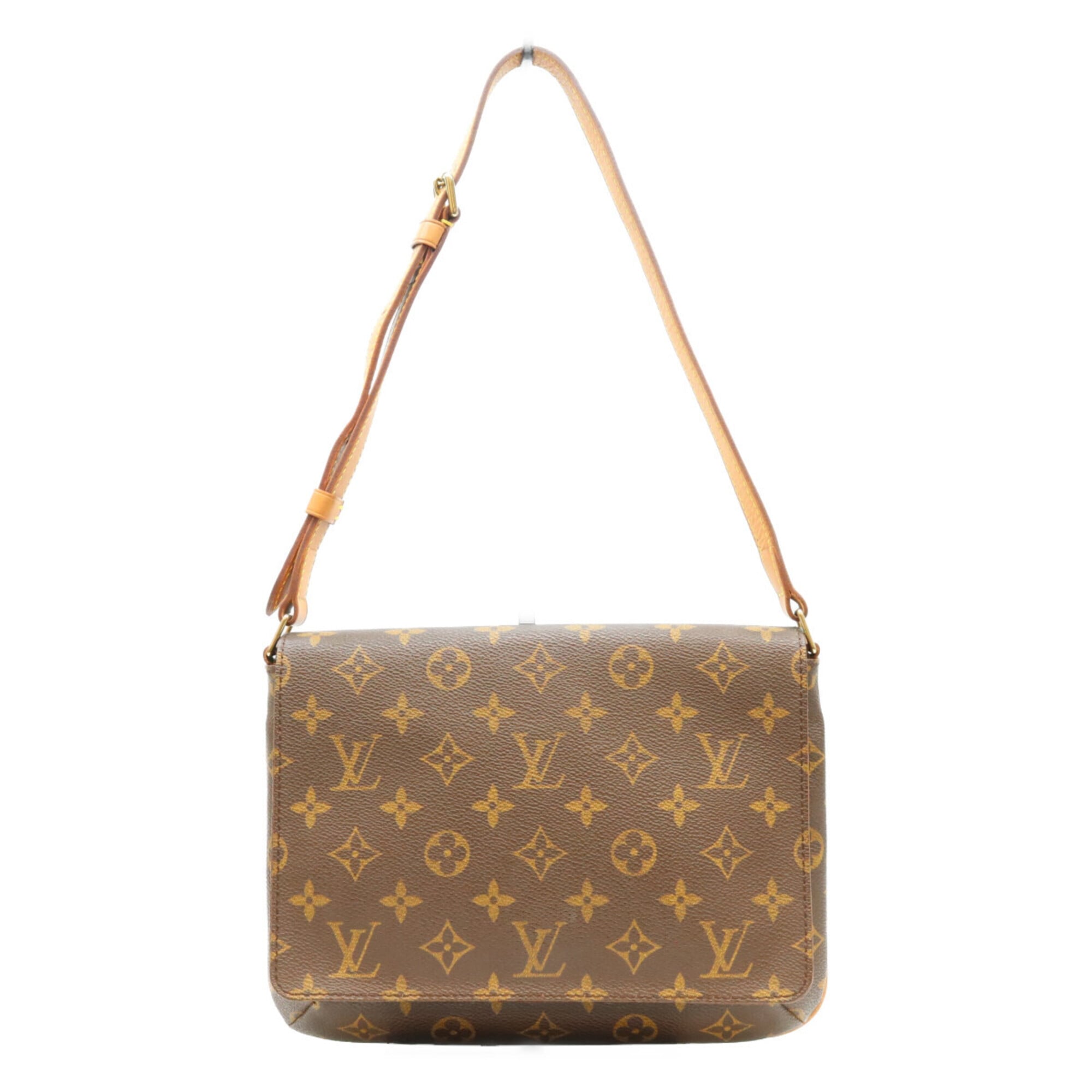 Louis Vuitton Brown Monogram Shoulder Bag (Pre-Owned)