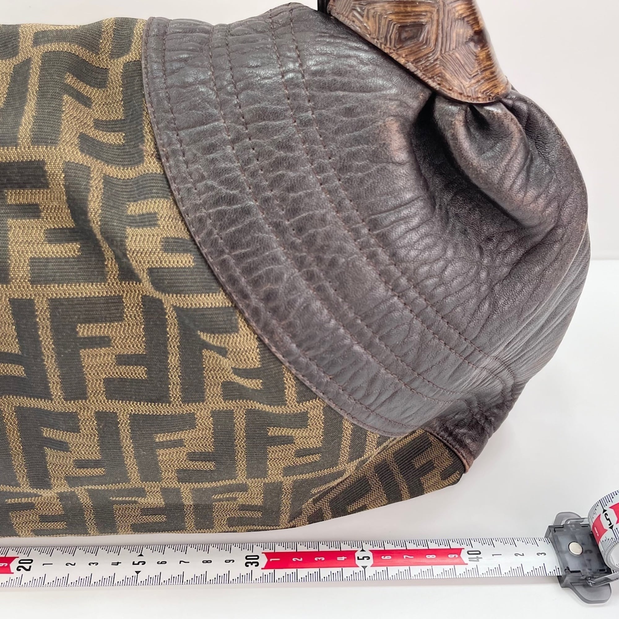 Fendi Brown Zucca Tote Bag (Pre-Owned)