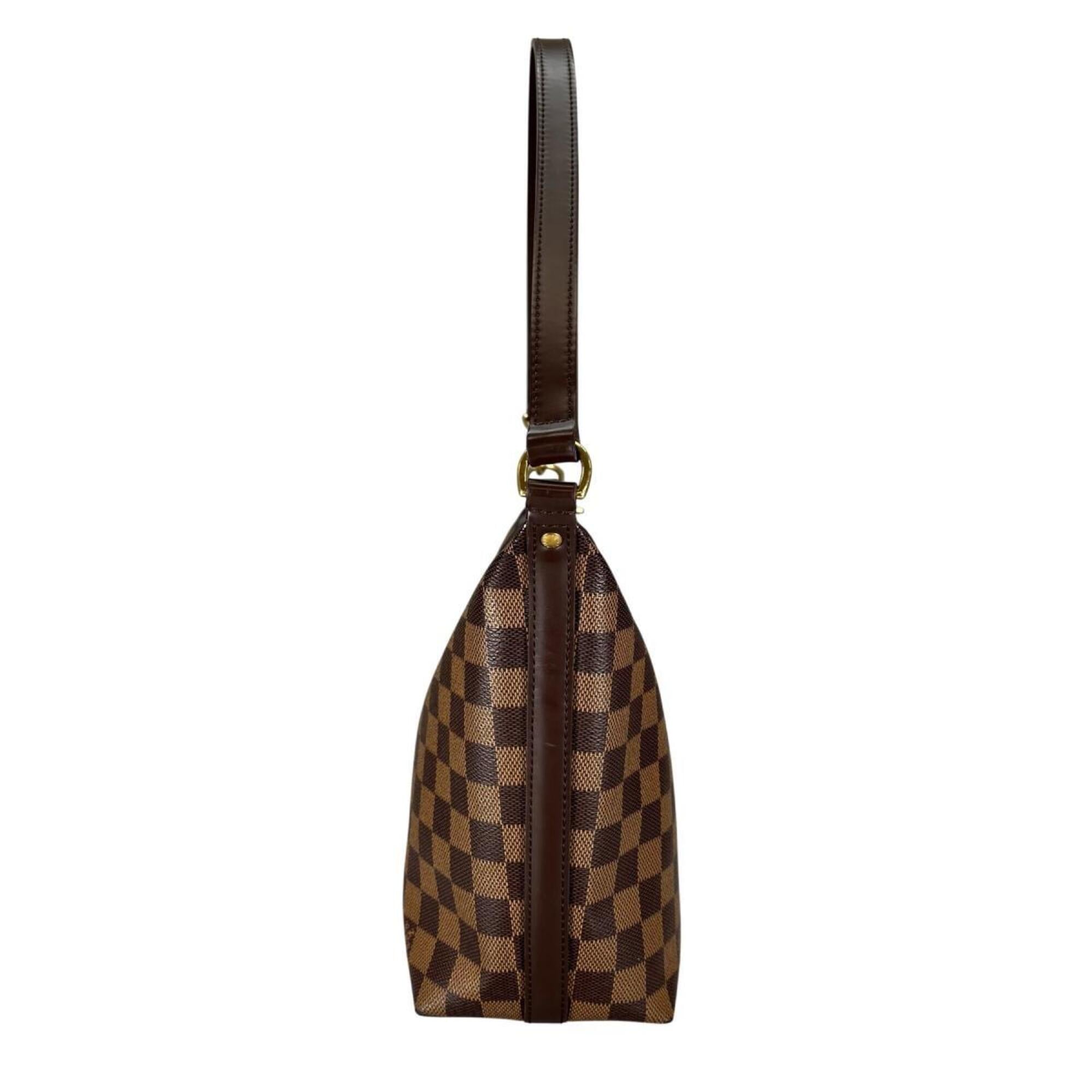 Louis Vuitton Damier Brown Damier Canvas Handbag (Pre-Owned)