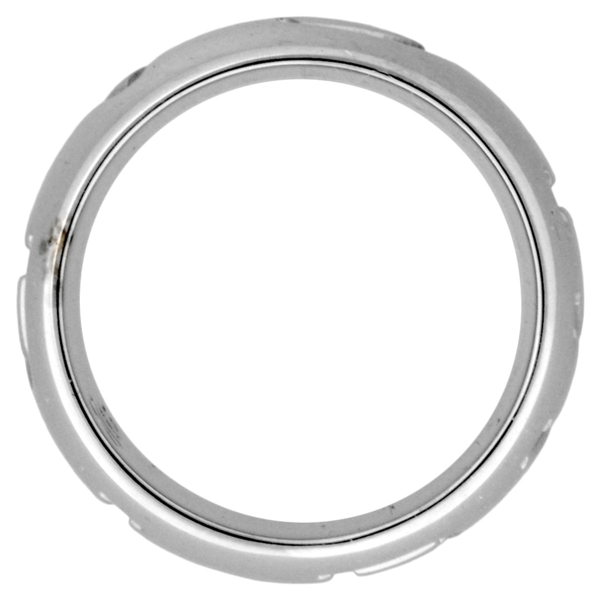 Bvlgari White Gold (18K) Band Ring (Pre-Owned)