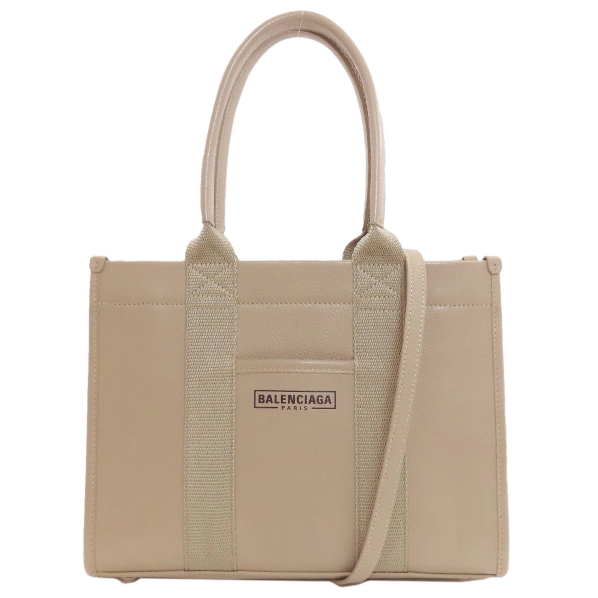 Balenciaga Grayish Leather Handbag (Pre-Owned)