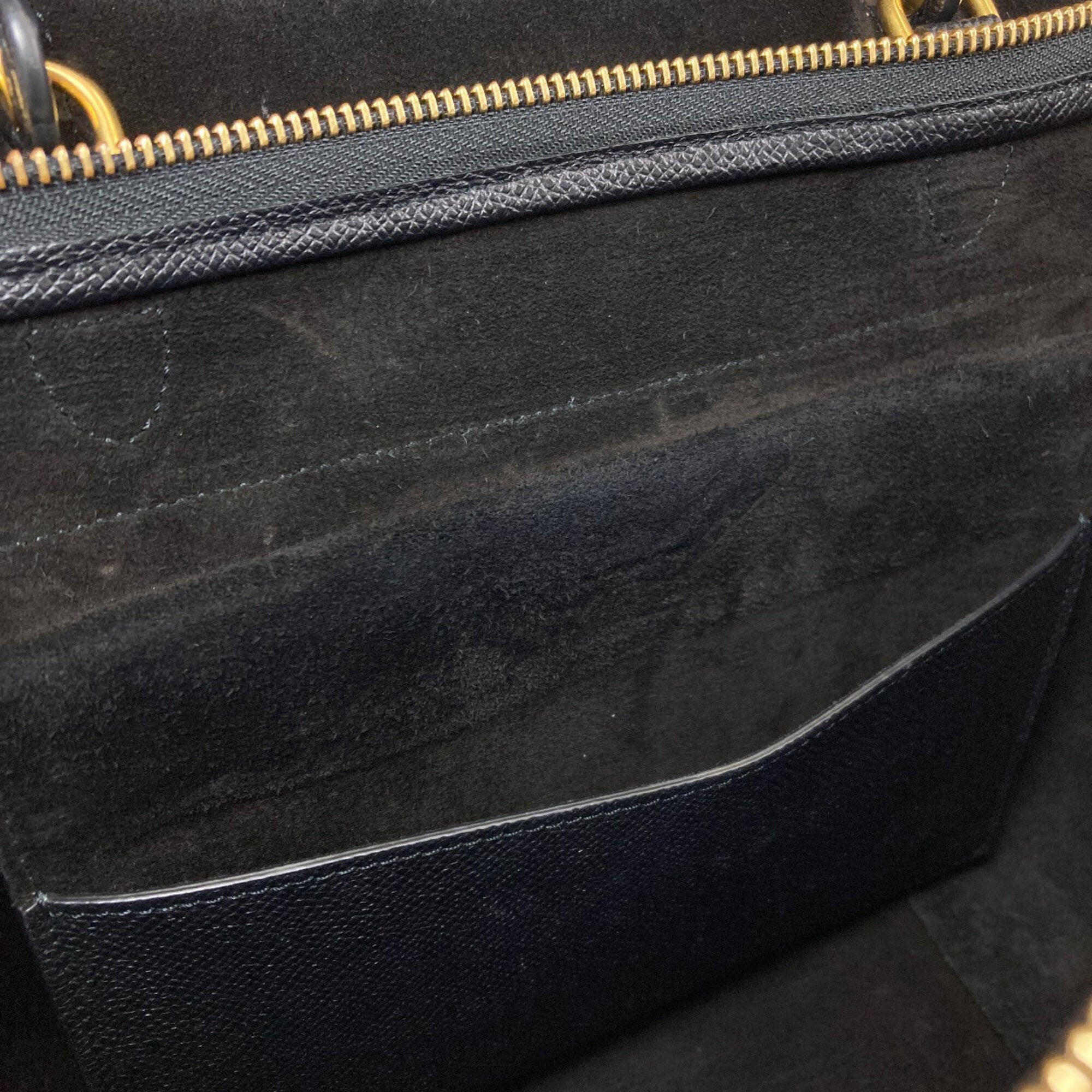 Celine Black Leather Handbag (Pre-Owned)