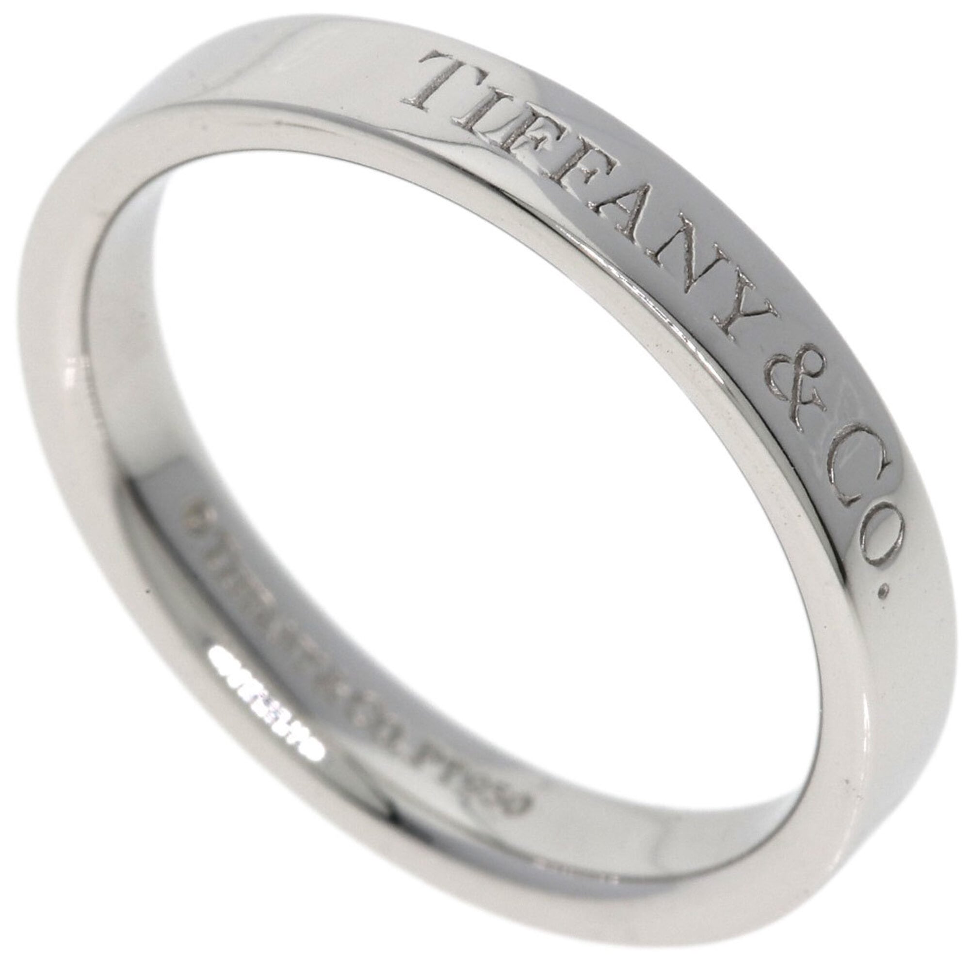Tiffany Platinum 950 Band Ring (Pre-Owned)